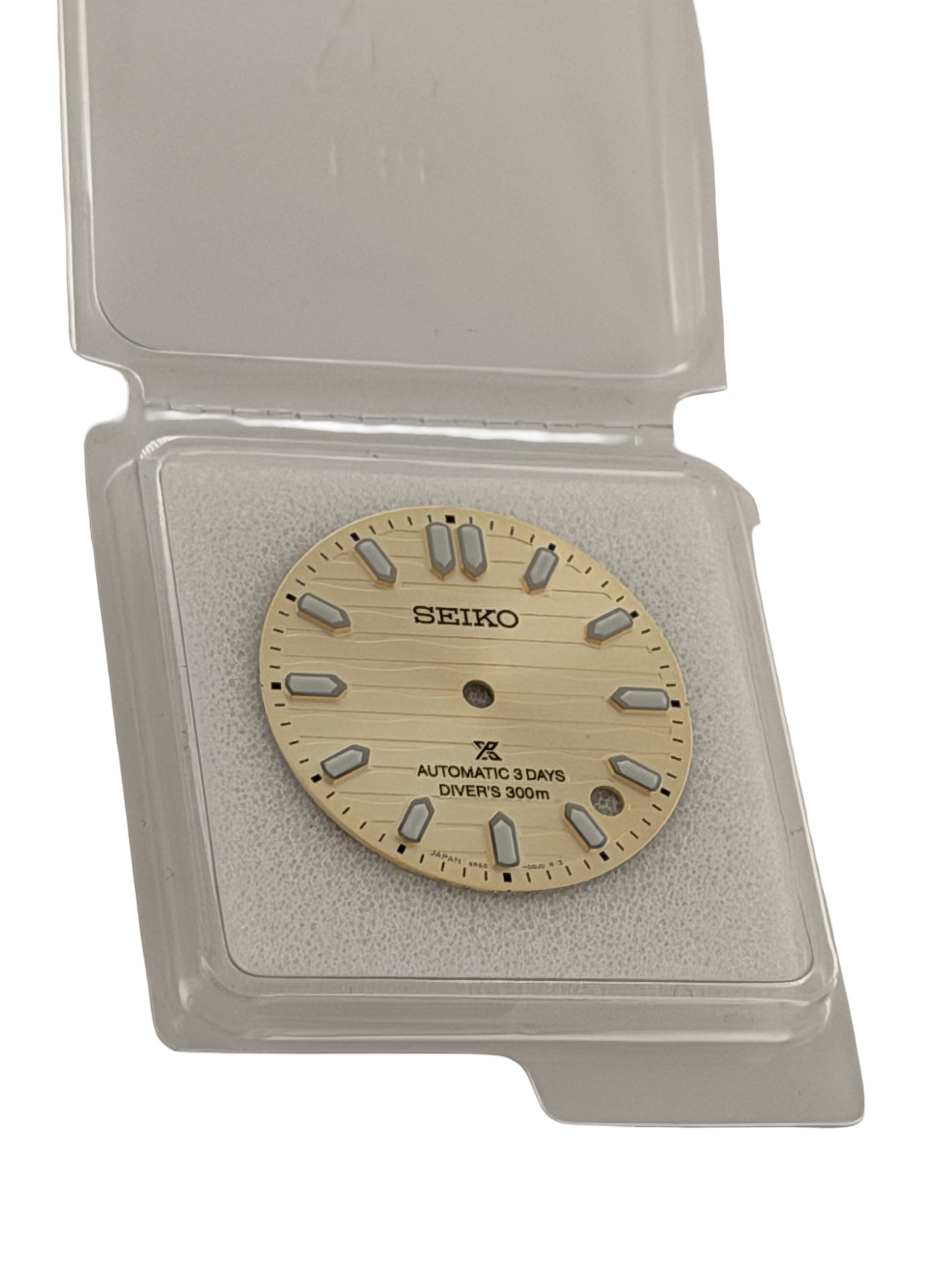 Seiko 6R5500J0XN13 Wijzerplaat SPB481 / SBDC201 Prospex SEA 6R55-00J0 Crème