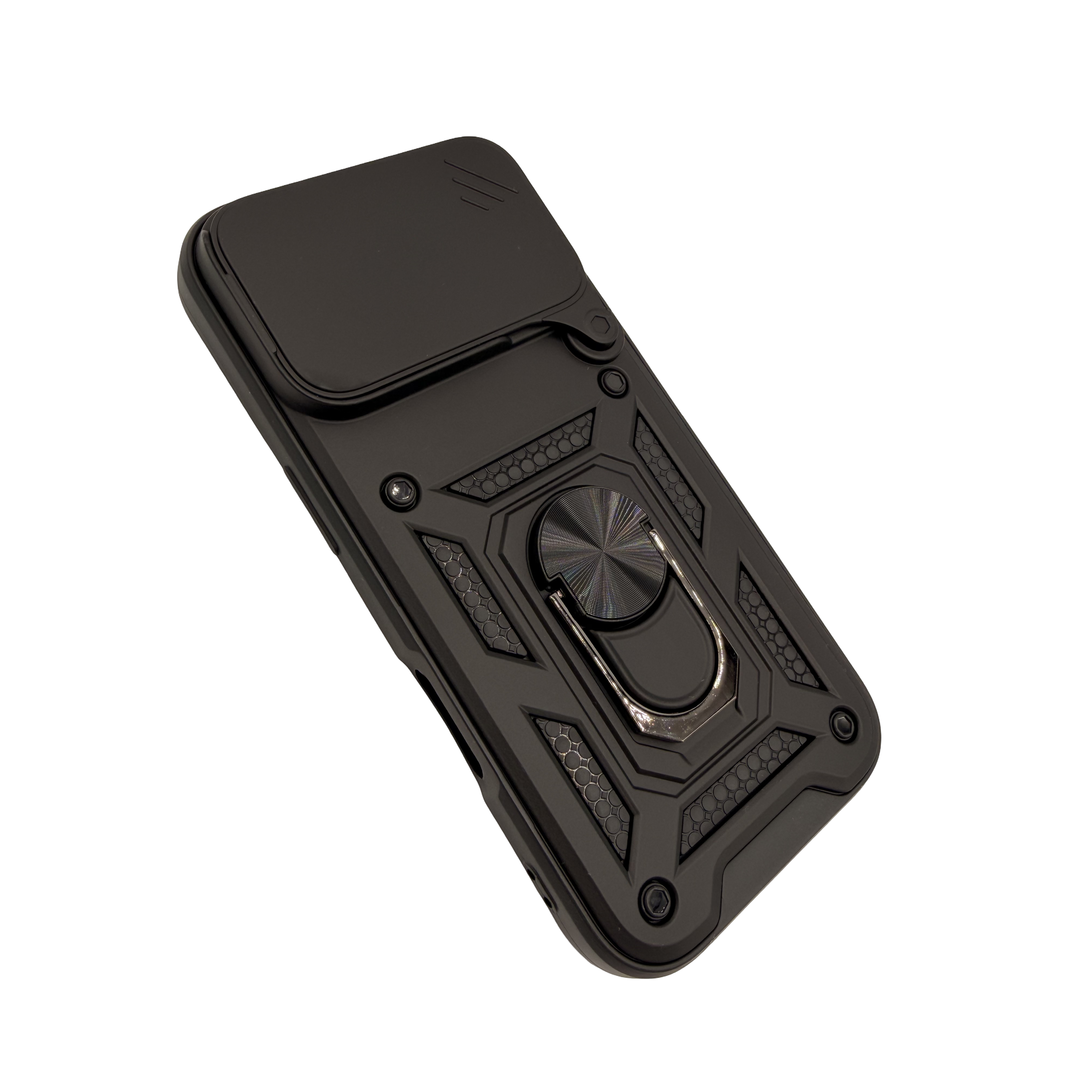 STRPZ® Schokbestendig iPhone hoesje – Camera Beschermer + Ringstandaard