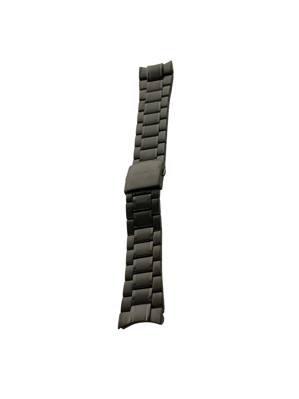 Seiko Sportura Zwart Stalen Band 21mm 5M85-0AA0, 7T62-0KV0