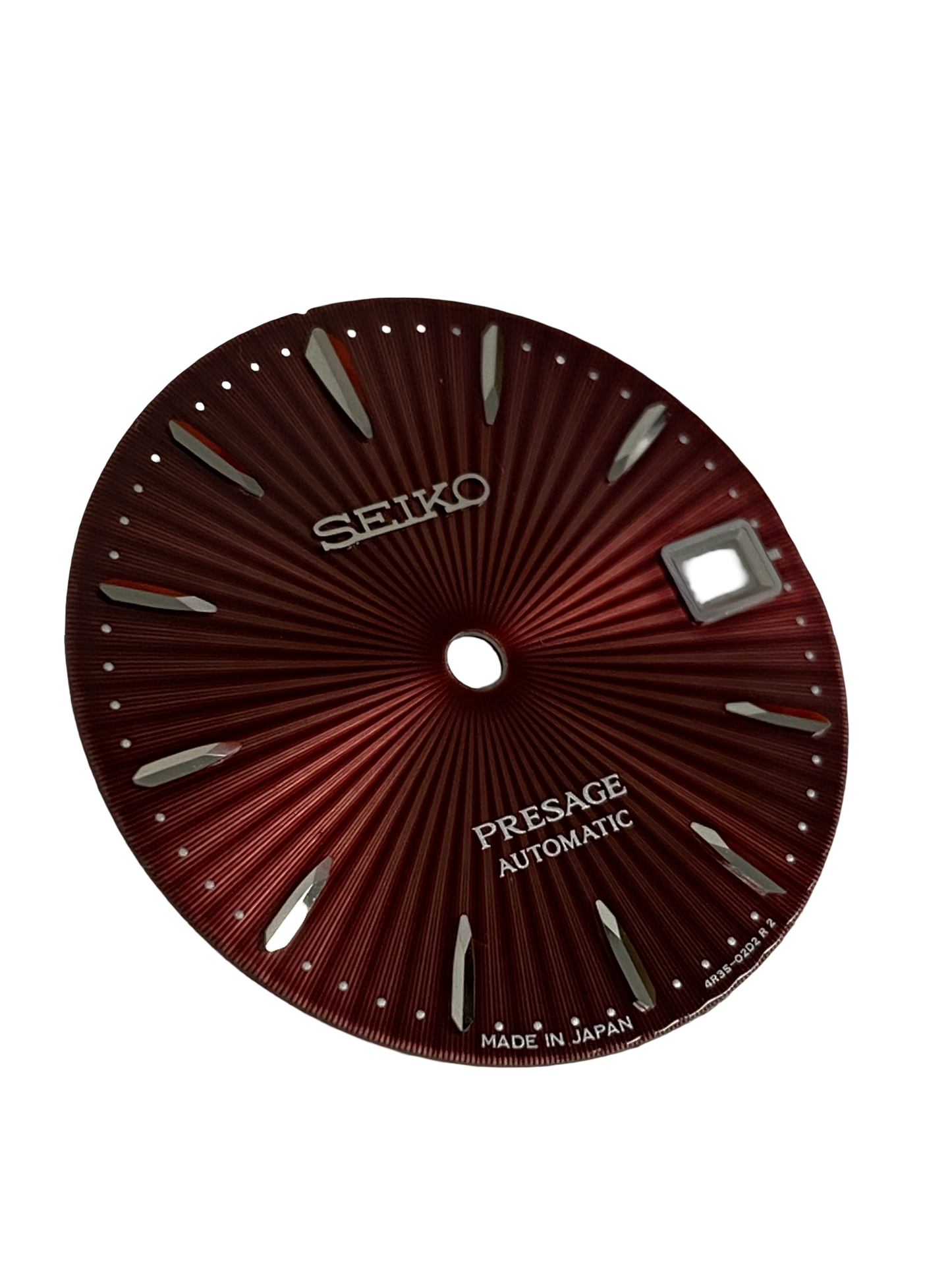Seiko 4R3502D2XR13 Wijzerplaat SRP853J1 & SRRY027 Presage