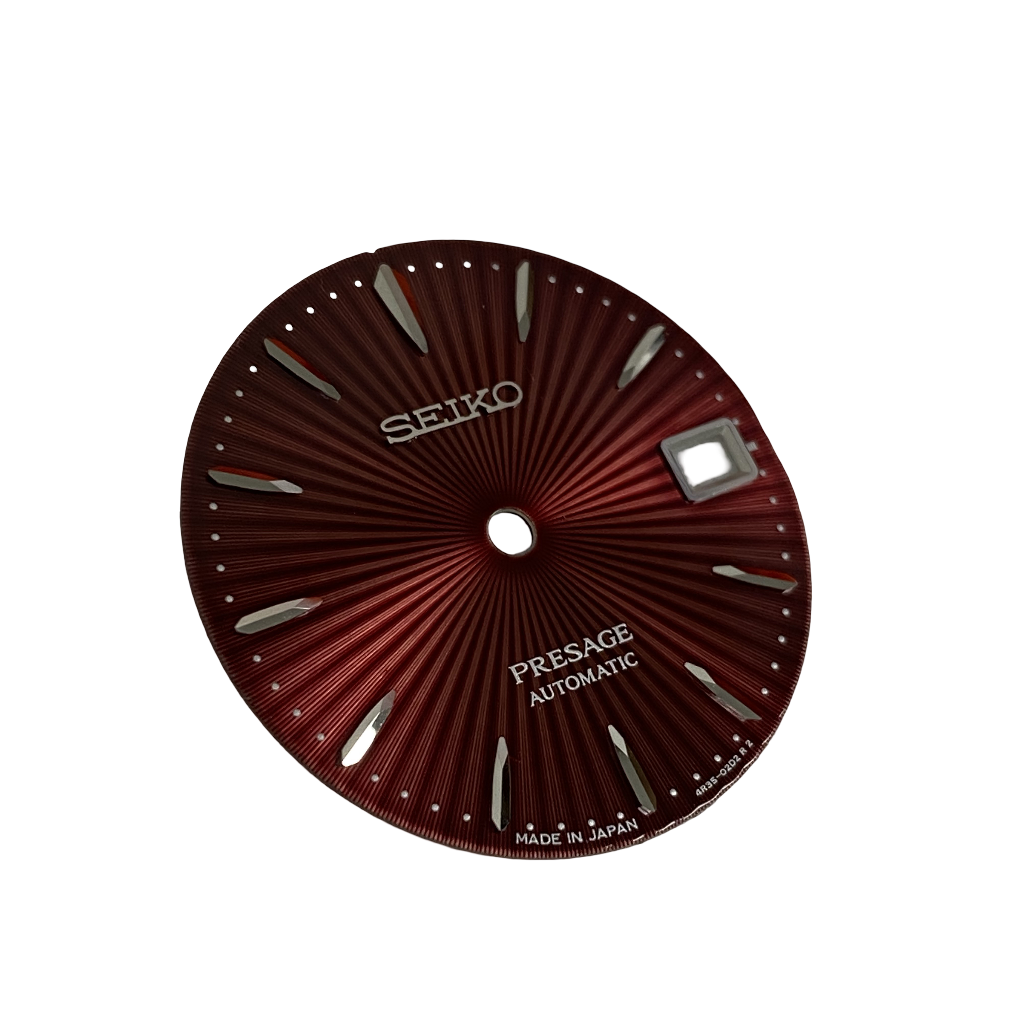 Seiko 4R3502D2XR13 Wijzerplaat SRP853J1 & SRRY027 Presage