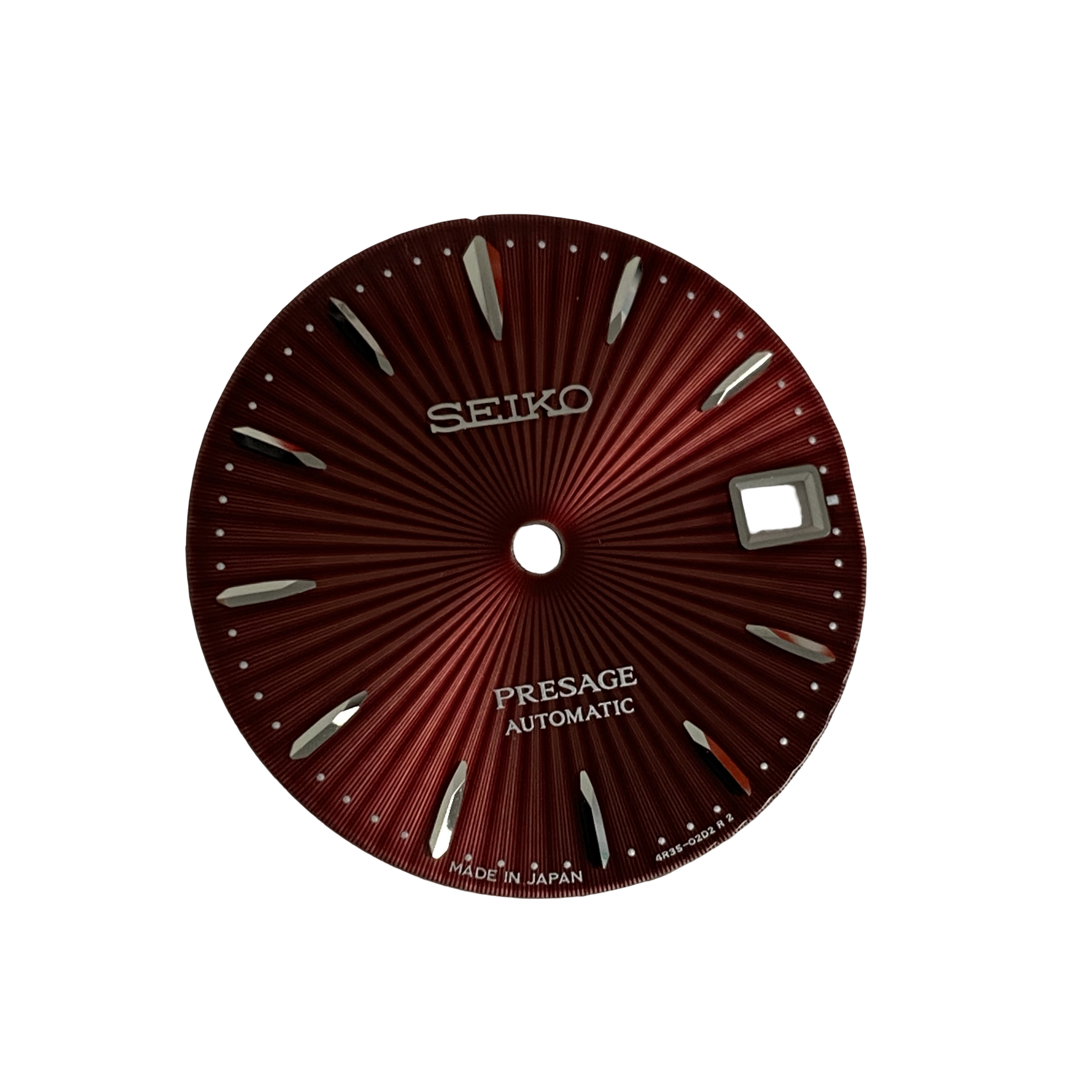 Seiko 4R3502D2XR13 Wijzerplaat SRP853J1 & SRRY027 Presage