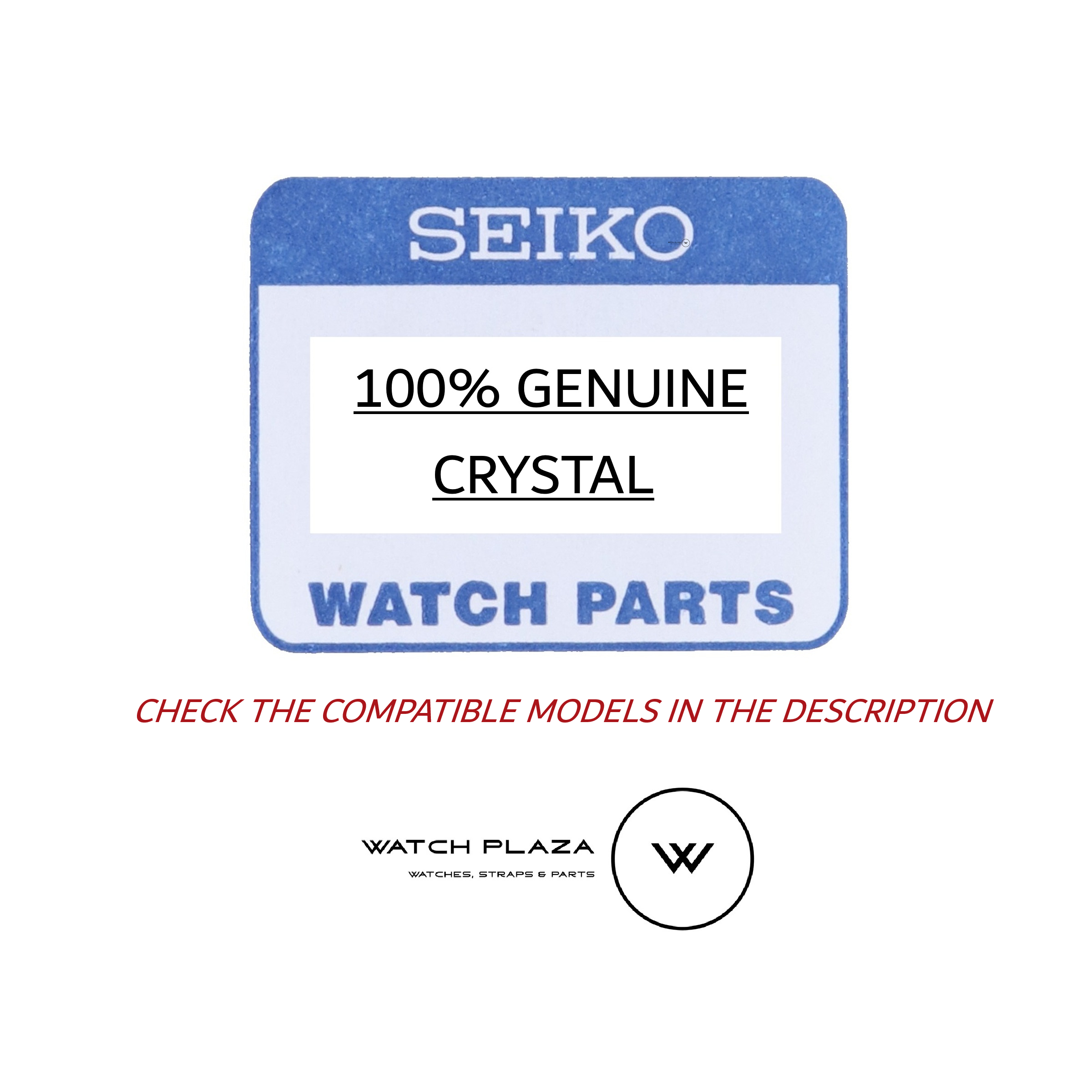 SEIKO 320PC8SB0B Sapphire Crystal SKA511P1 - 5M62-0CS0
