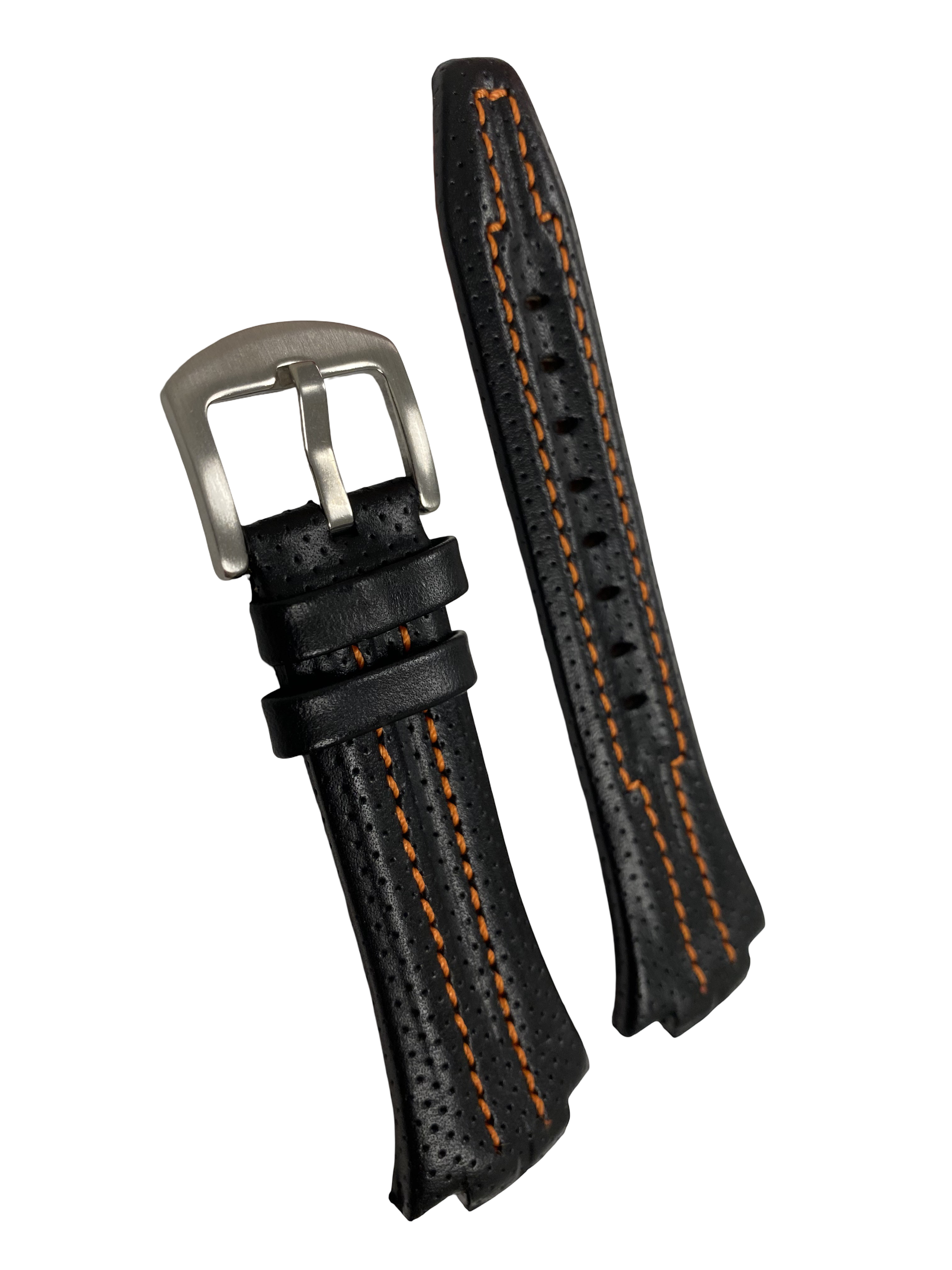 Voor Seiko Sportura SNL017, SNL021 & SNL029 Sportura Kinetic Chronograf Zwart & Rood 7L22-0AD0 & 0AE0