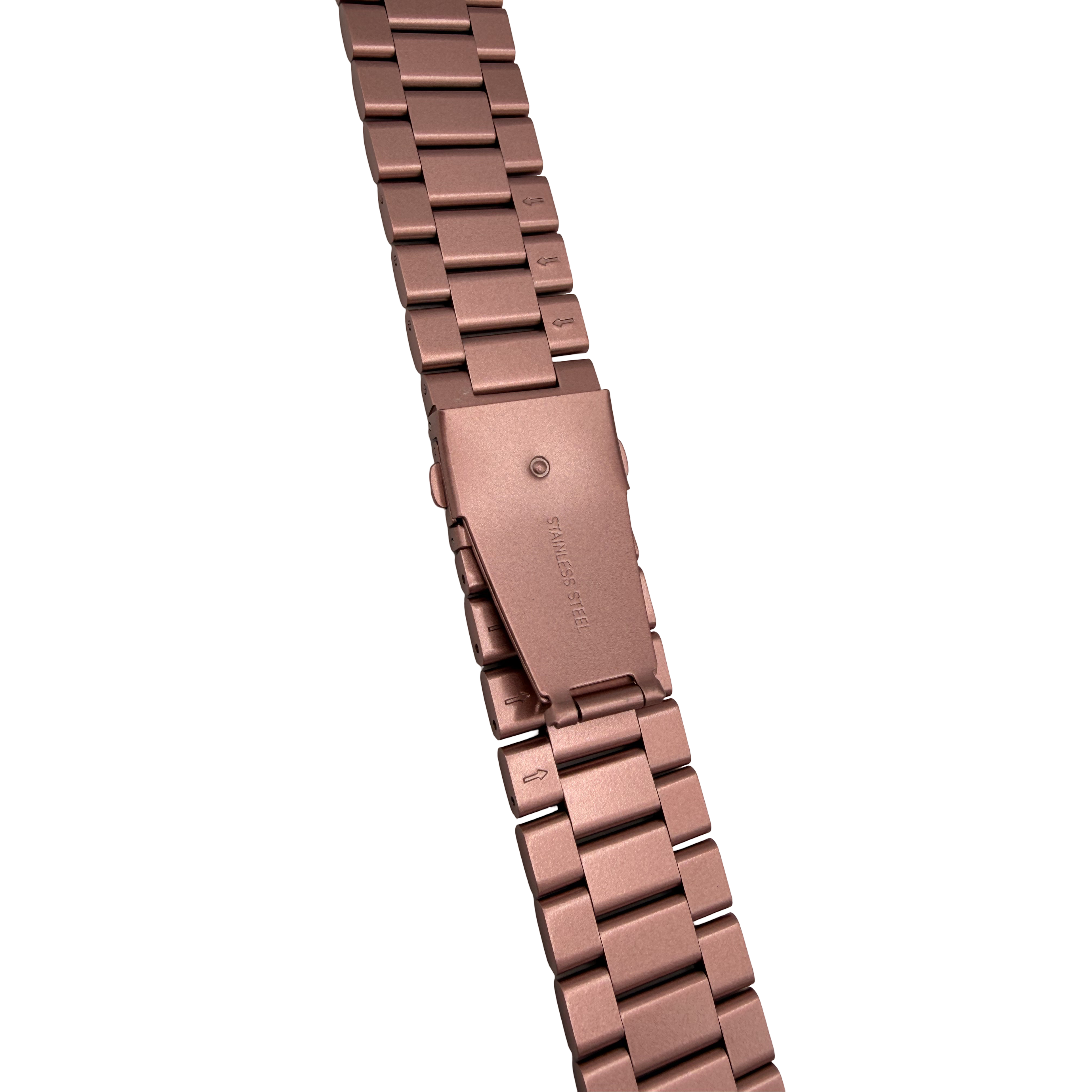 Apple Watch Band Pink Stainless Steel – Series 11, 10, 9, 8, SE & Ultra