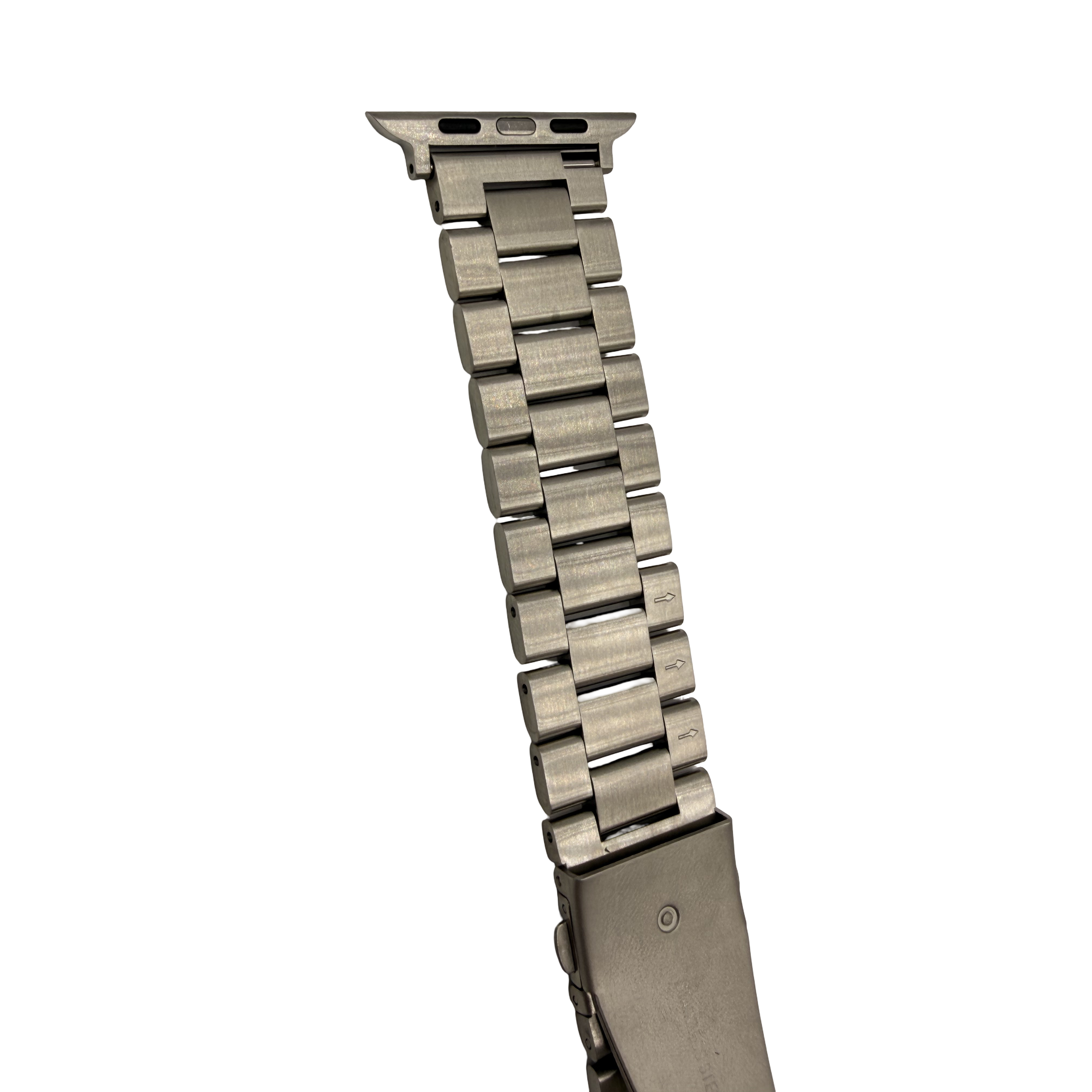 Apple Watch Band Silver Stainless Steel – Series 11, 10, 9, 8, SE & Ultra