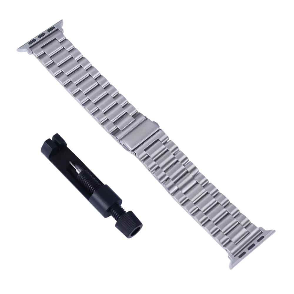 STRPZ® Apple Watch Bandje Roestvrij staal – Premium Vervangende Band voor Alle Series (2015–2025)