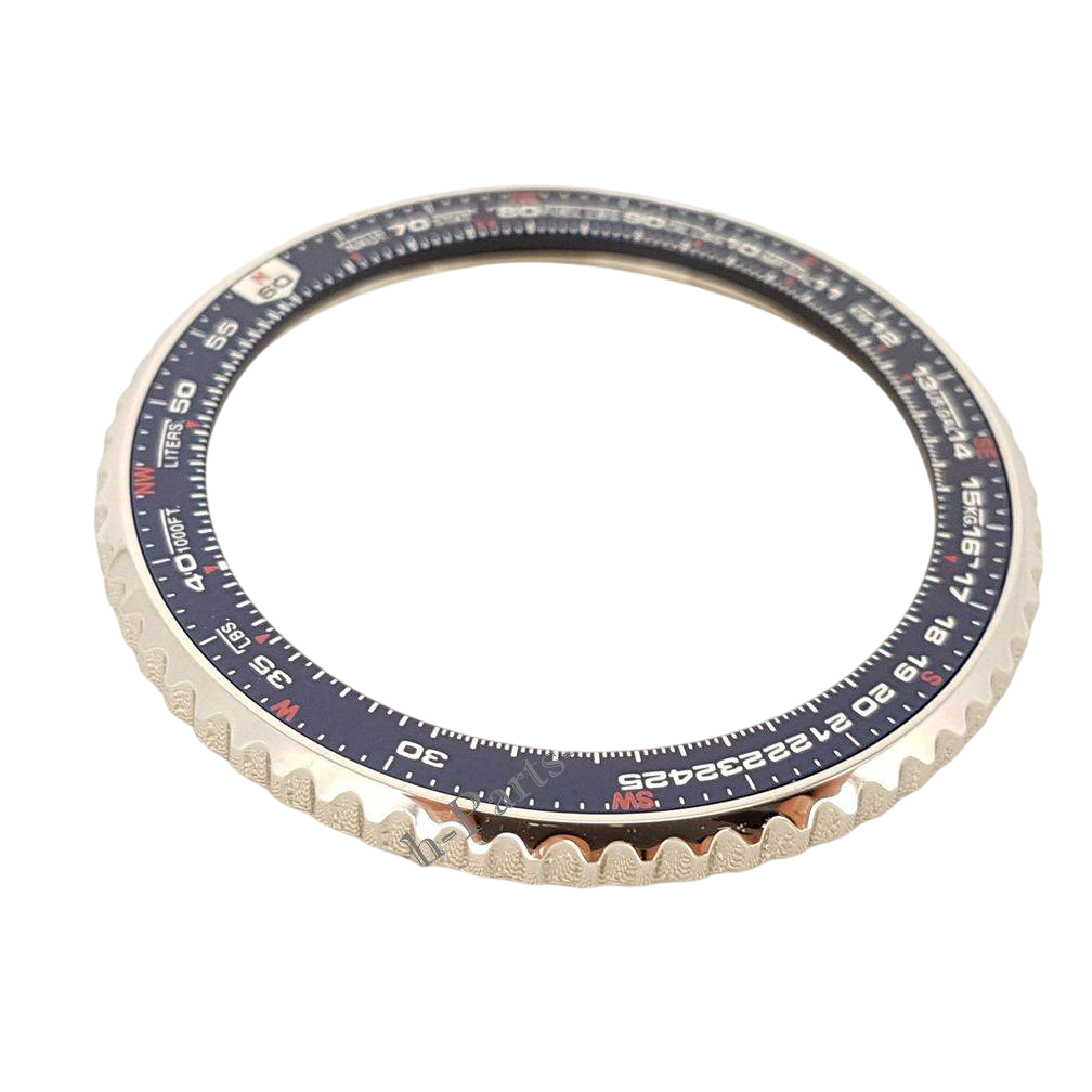 Bezel Seiko Flight Master SNA413 / SCJC021 blue rotating lunette 7T62 - 0EB0 Pilot - Watch Plaza