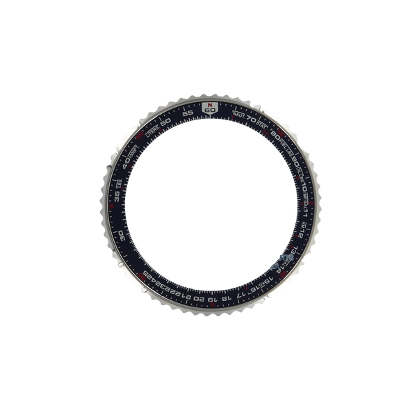 Bezel Seiko Flight Master SNA413 / SCJC021 blue rotating lunette 7T62 - 0EB0 Pilot - Watch Plaza