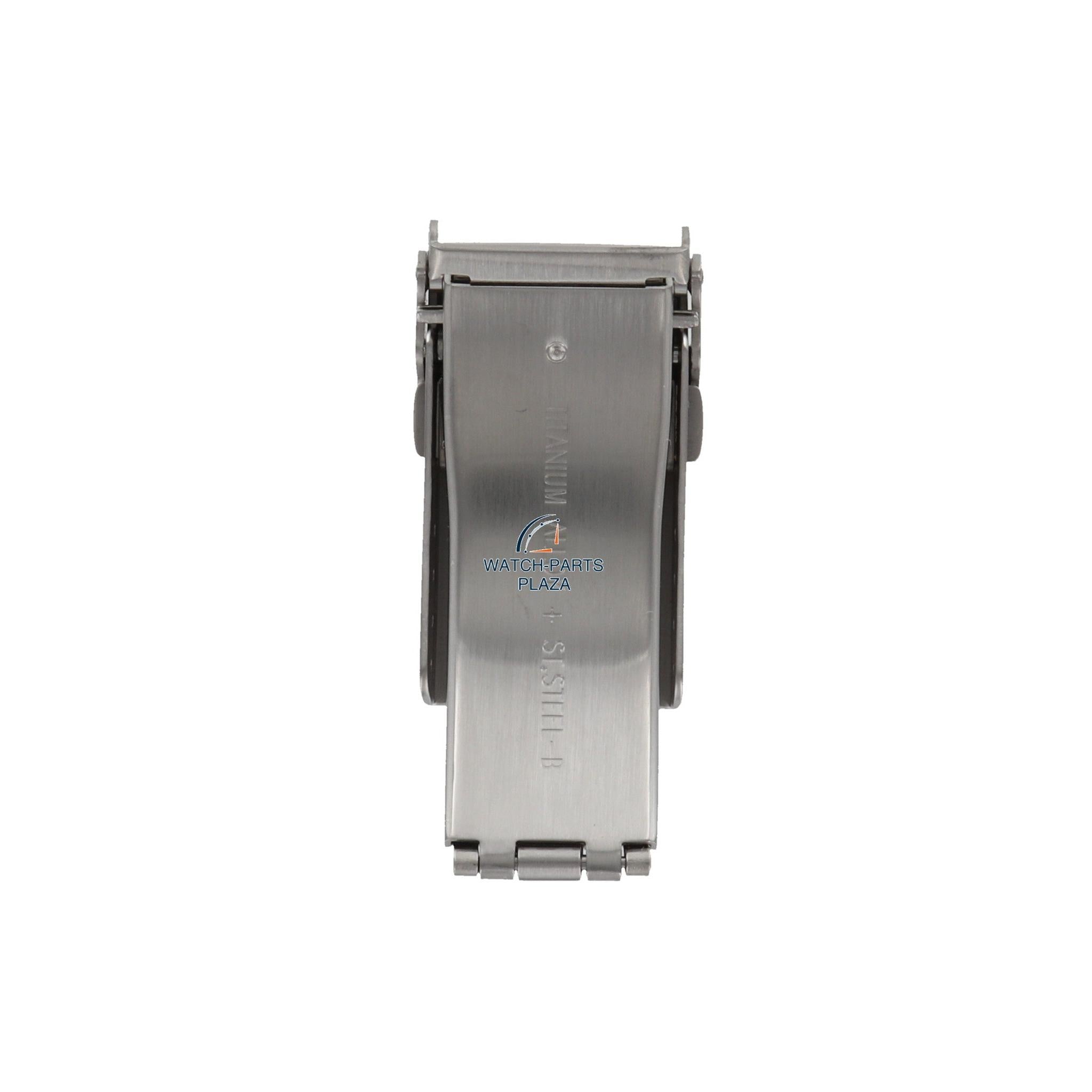 Clasp Seiko K0AS11WD07G MarineMaster & Tuna SBDX001, SBBN015, SBBN031 Titanium Alloy 18mm 7C46 0AC0, 0AG0 - Watch Plaza