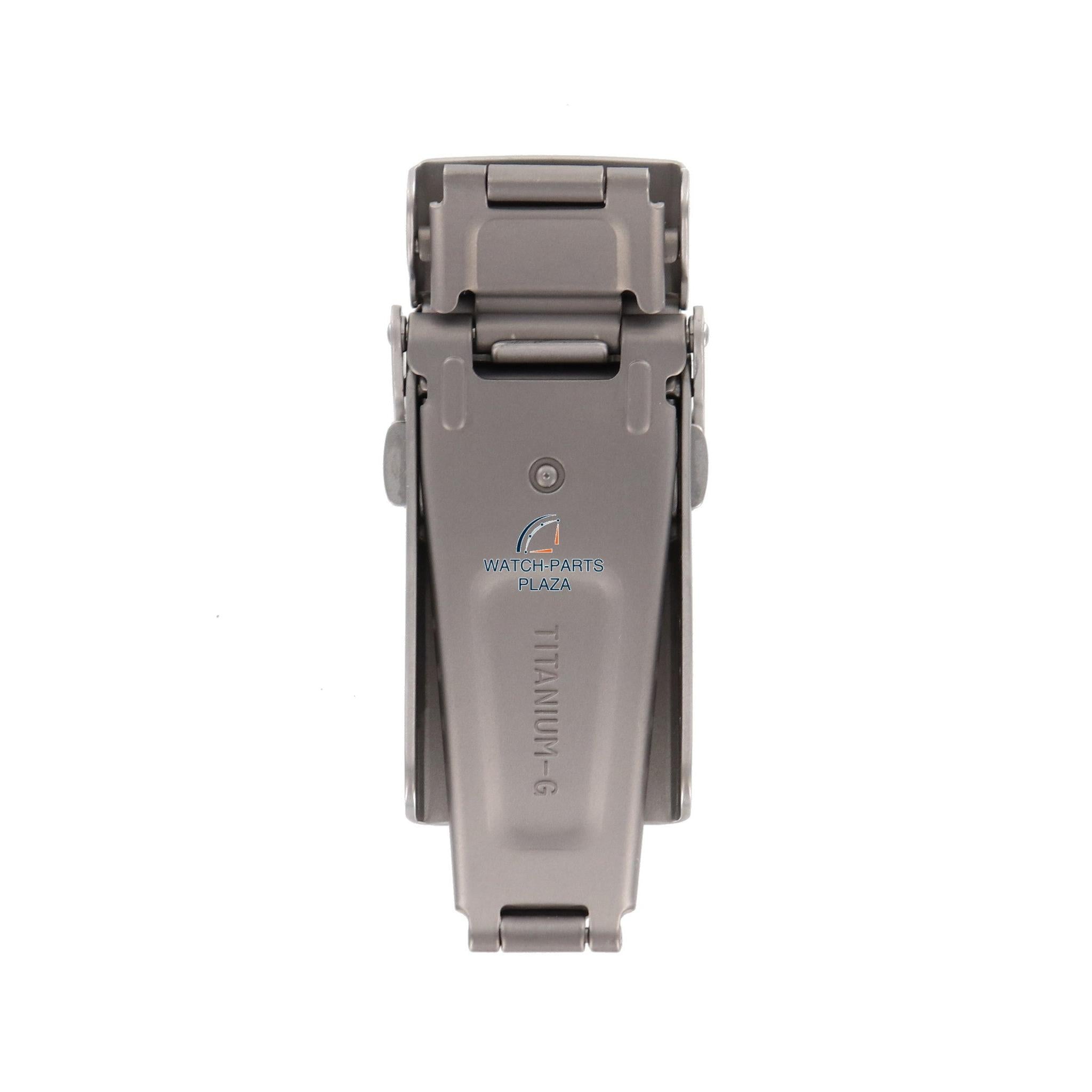 Deployment - Clasp Seiko D00B1DM Shogun 6R15 - 01D0 titanium 18mm SBDC007, SBDC009, SBDC029 - Watch Plaza