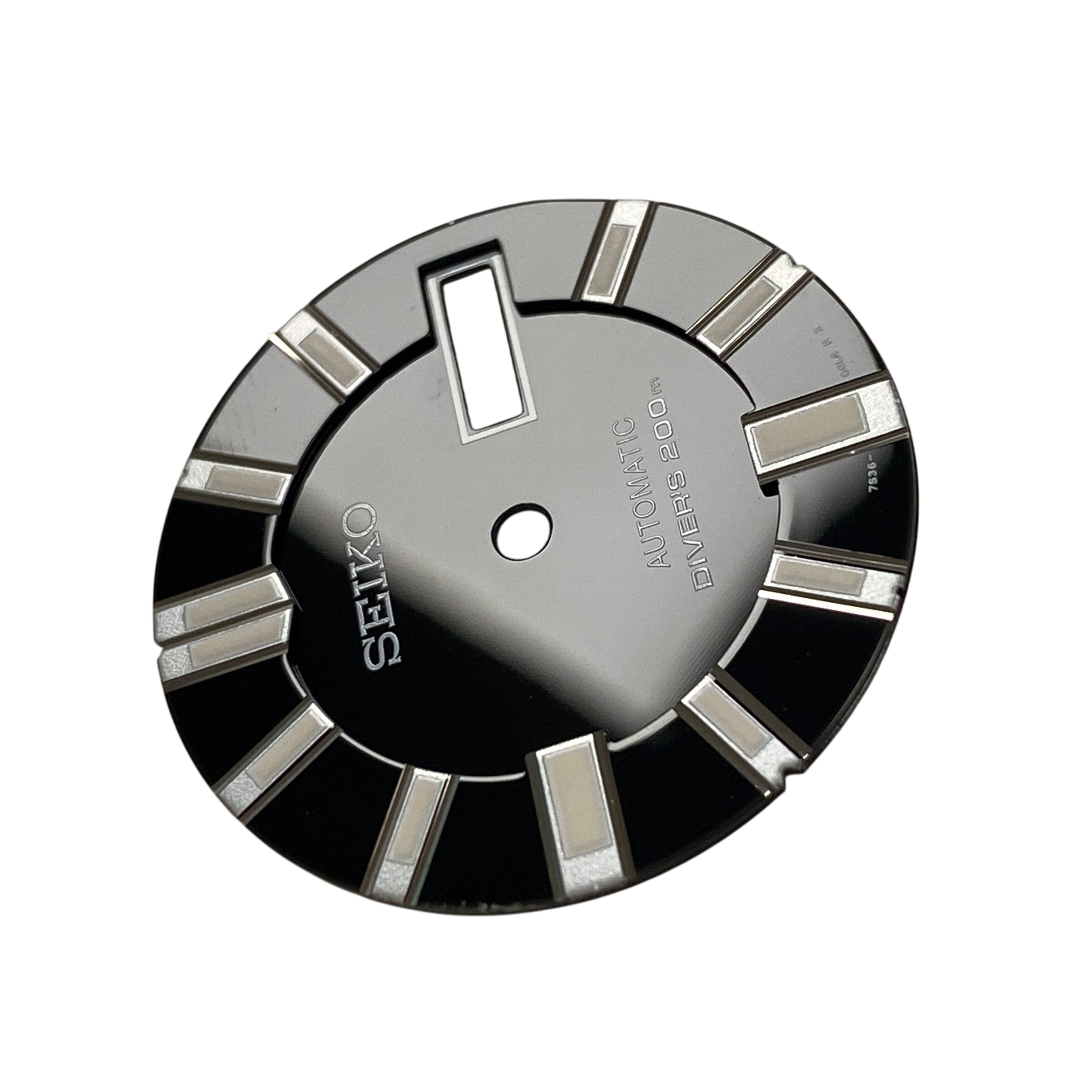 Dial Seiko SKZ325 Stargate Diver black SKZ327 Superior 7S36 - 04P0 Genuine - WatchPlaza