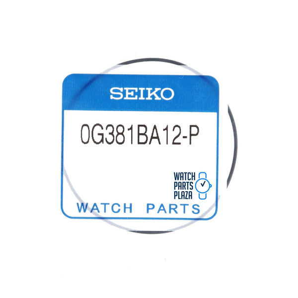 Seiko 0G381BA12 - P bezel gasket / o - ring 38 mm - 5D22, 5M82, 7L22, 7T92, V172, V175 - Watch Plaza