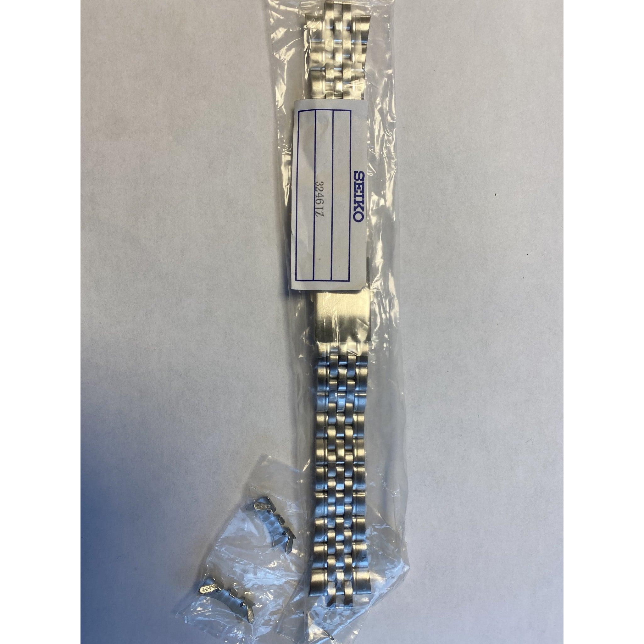 Seiko 3246JZ Watch Band 7S26 01V0 - SNK377K1, SNK381K1, SNK385K1 Stainless Steel 3246 - Z.E - Watch Plaza
