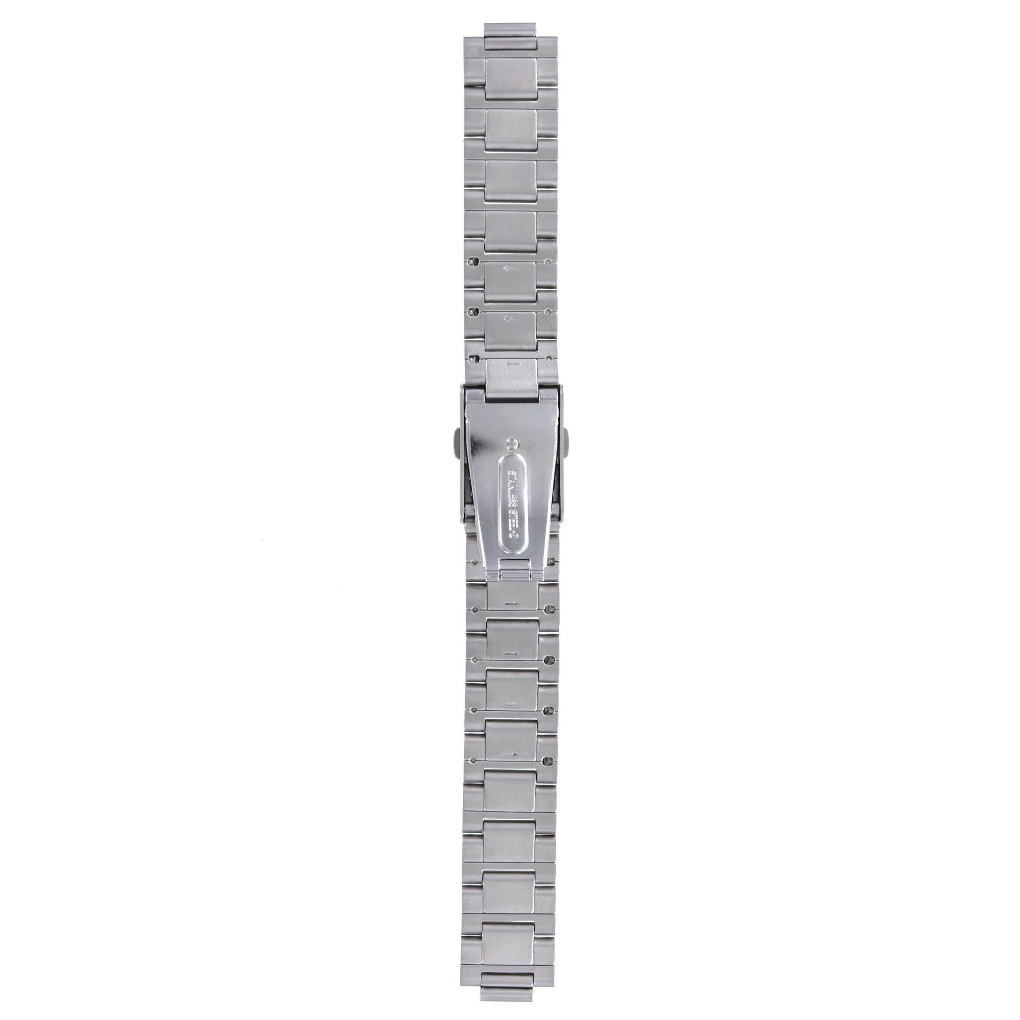 Seiko 3304 - Z.E - 7S26 - 02J0 Watch Band 3304JZ Grey Stainless Steel 18 mm 5 - Watch Plaza