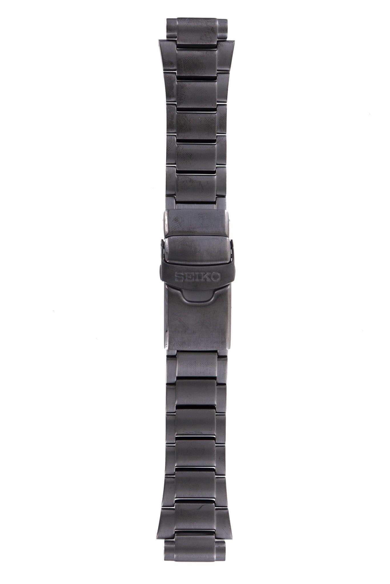 Seiko 35J5 - GC - 5M62 - 0BL0 & 5M82 - 0AF0 Watch Band 35J5NG Black Stainless Steel 20 mm Kinetic - Watch Plaza