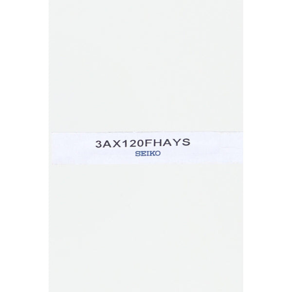 Seiko 3AX120FHAYS Second Hand SBDX031 & SBDX033J1 Prospex - Watch Plaza