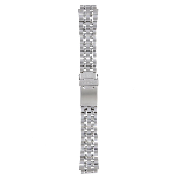 Seiko 42 74 - B.I - 7N47 - 6A00 / 7T32 - 7C40 Watch Band 4274JB Grey Stainless Steel 18 mm SQ 100 - Watch Plaza