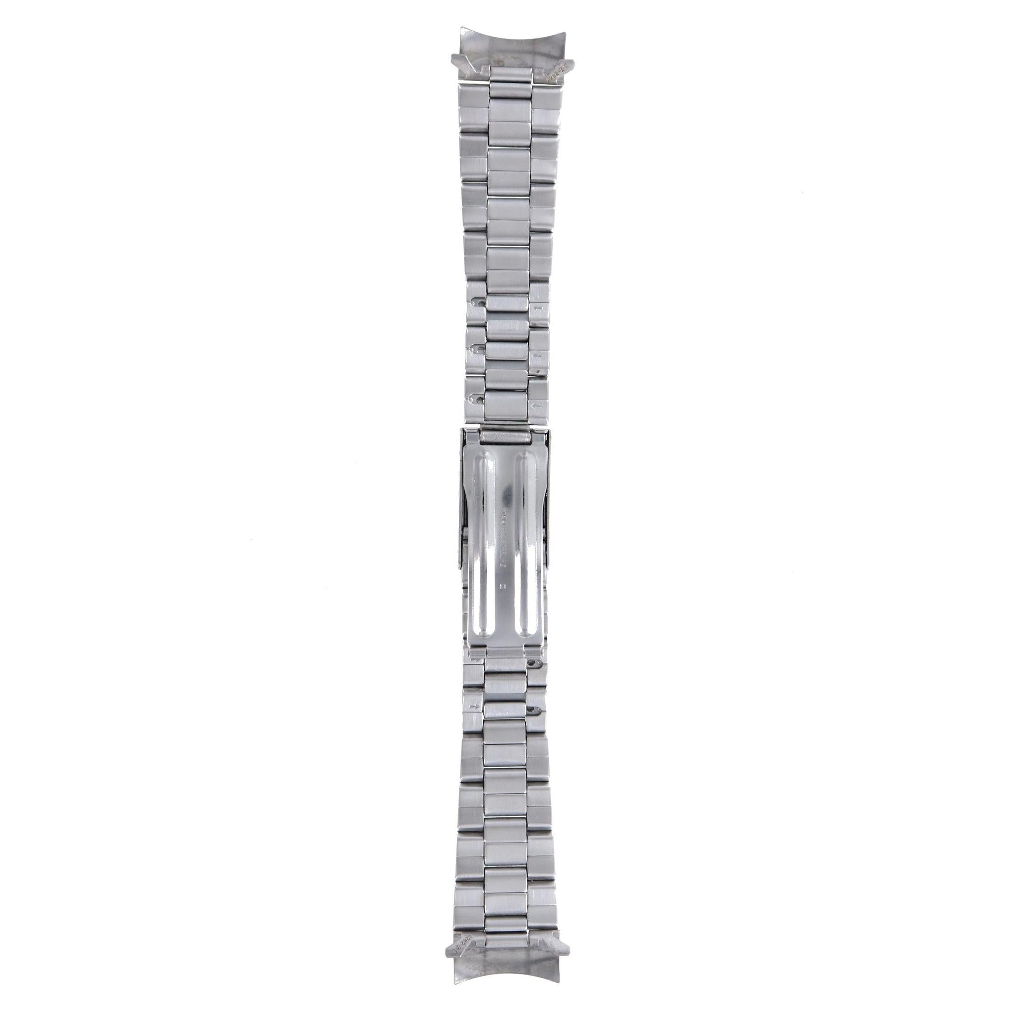 Seiko 4282 - Z.E - 7002 - 8040 Watch Band 4282JZ Grey Stainless Steel 20 mm - Watch Plaza