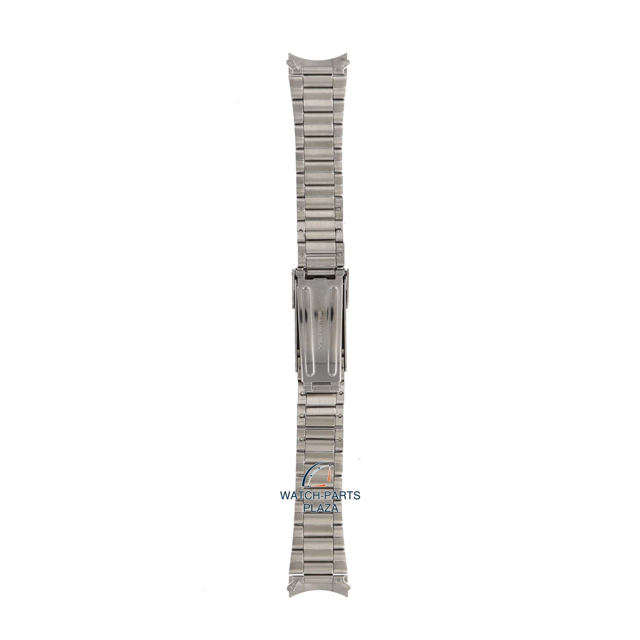 Seiko 44Z9JG Watch band SGD44 - 7N42 8070 grey stainless steel 20 mm - Military - Watch Plaza