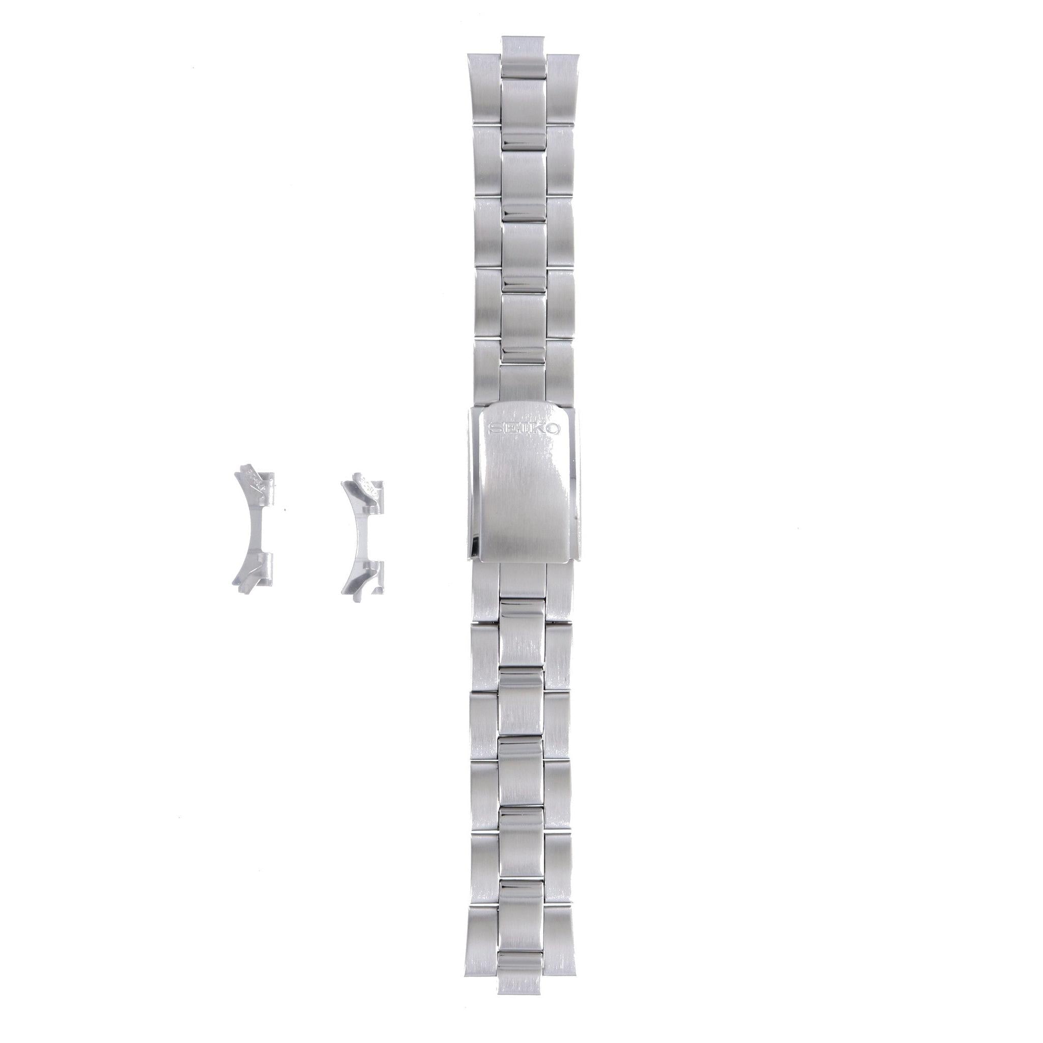Seiko 4719 - Z.E - 7N43 - 9070 Watch Band 4719JZ Grey Stainless Steel 20 mm - Watch Plaza