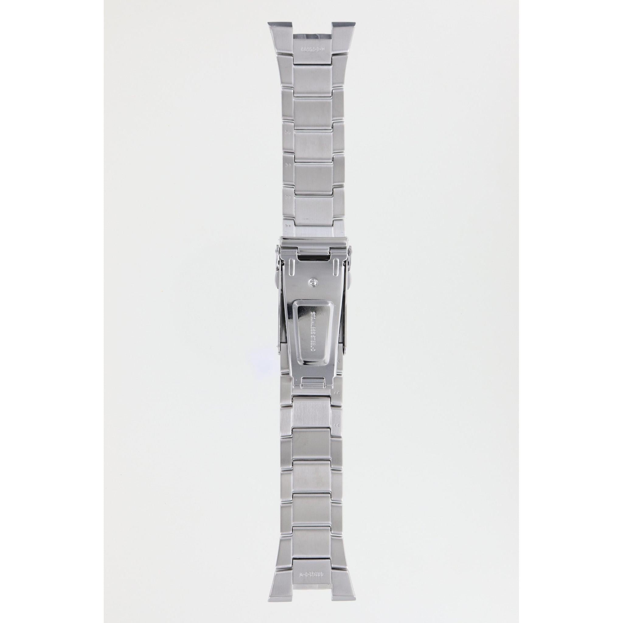 Seiko 4A1G1.D.W - SKA445 / SNAD33 / SNAD35 Watch Band 4A1G1JM Grey Stainless Steel 28 mm Tachymeter - Watch Plaza
