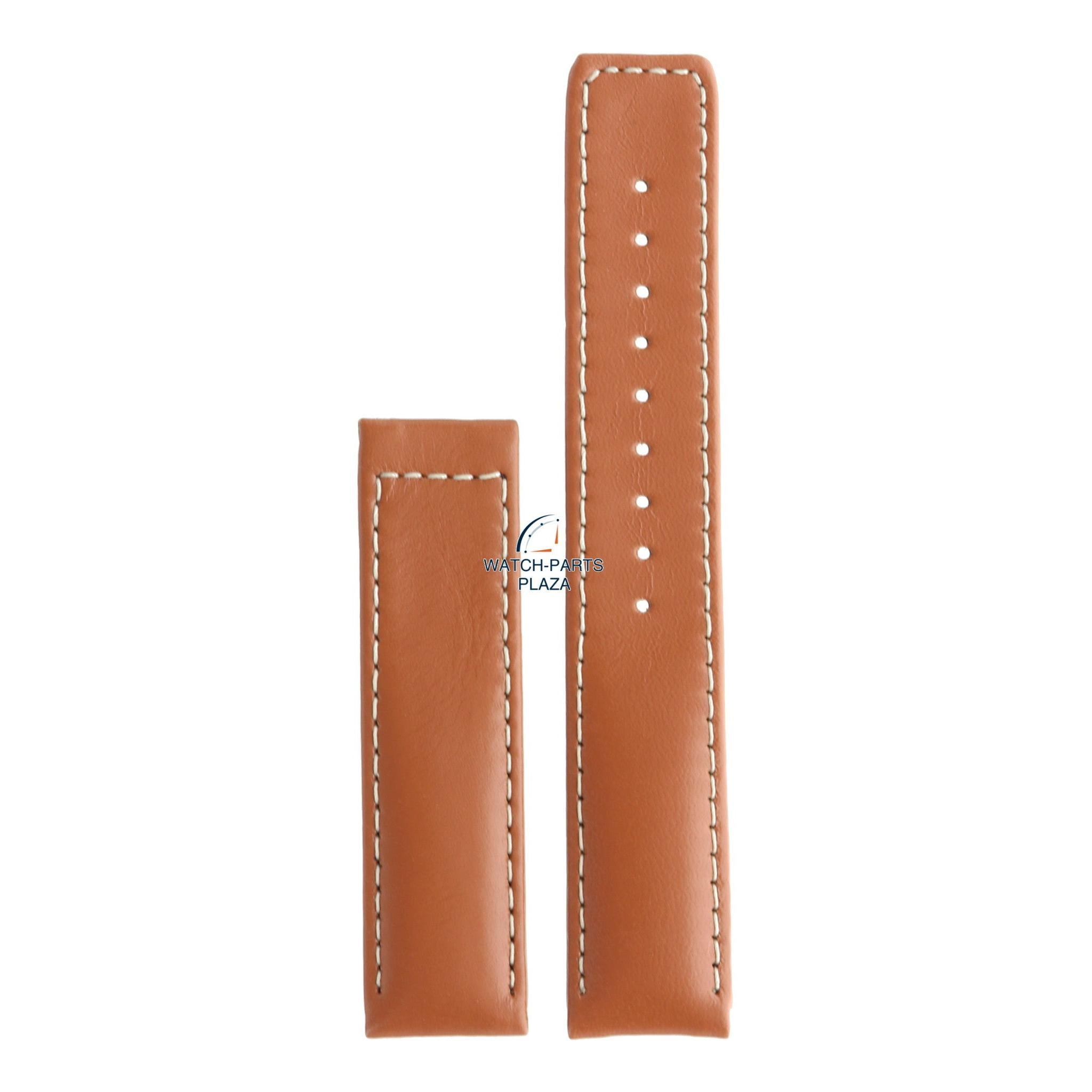 Seiko 4J30JB - LB Watch band 7N39 0A50, 0AB0 - SKP055 brown leather 18 mm - Premier - Watch Plaza