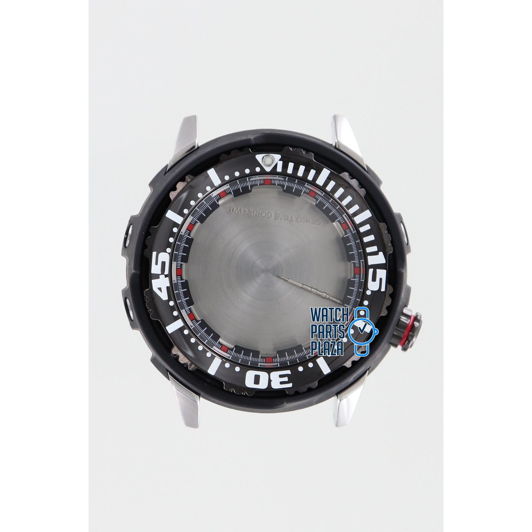 Seiko 4R3600V002D Watch Case SRP229 Superior Baby Tuna - Watch Plaza