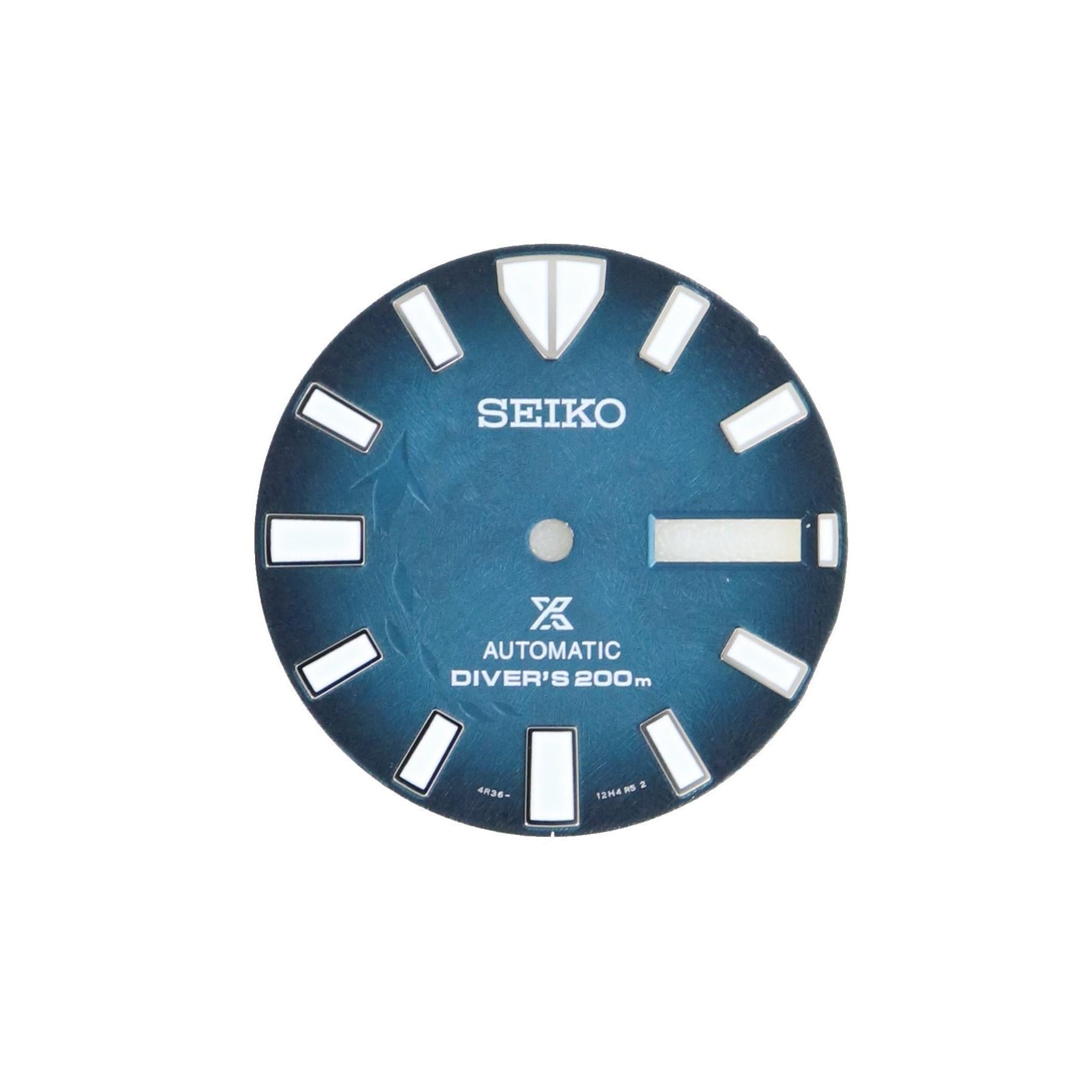 Seiko 4R3612H4XL13 Dial SRPH75K1 Prospex Save The Ocean - Watch Plaza