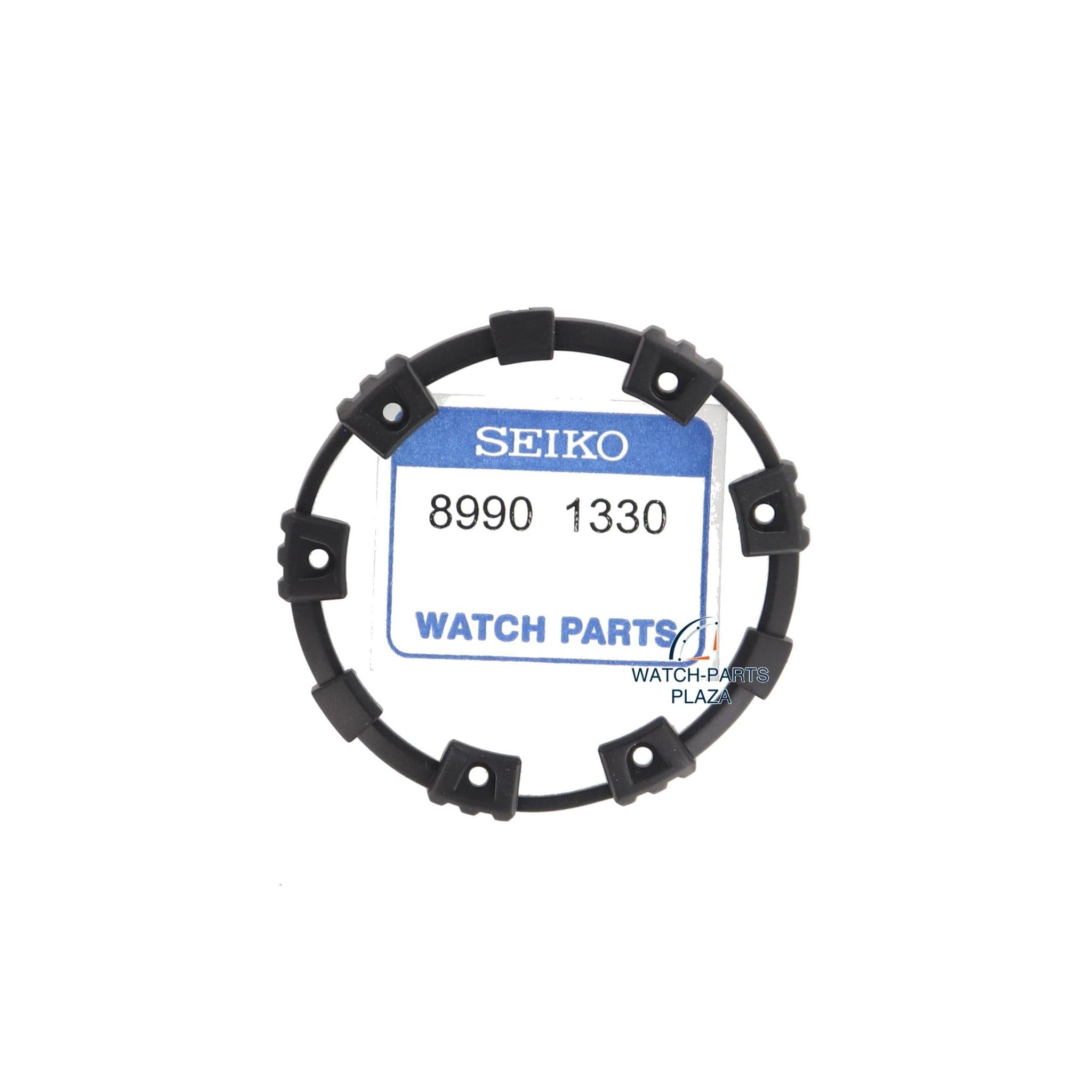 Seiko 5 Sports shroud SRP471, 475, 480, 507, 509, 525 shroud 4R36 - 02Y0 / 03E0 black silicon - Watch Plaza