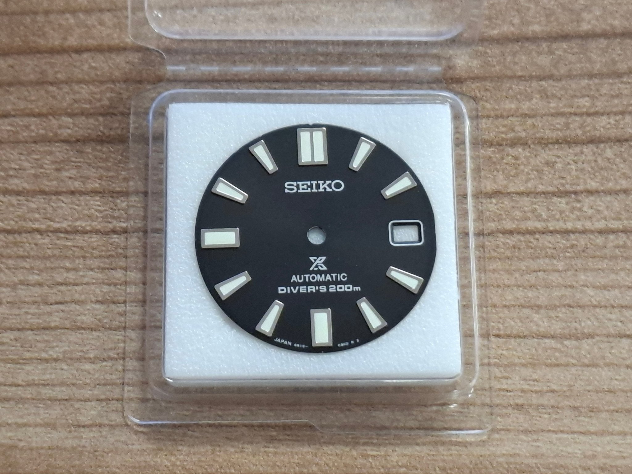 Seiko 6R1503K0XB13 Dial SPB051 / SBDC051 - 6R15 - 03W0 Prospex 62MAS Reissue Black - WatchPlaza