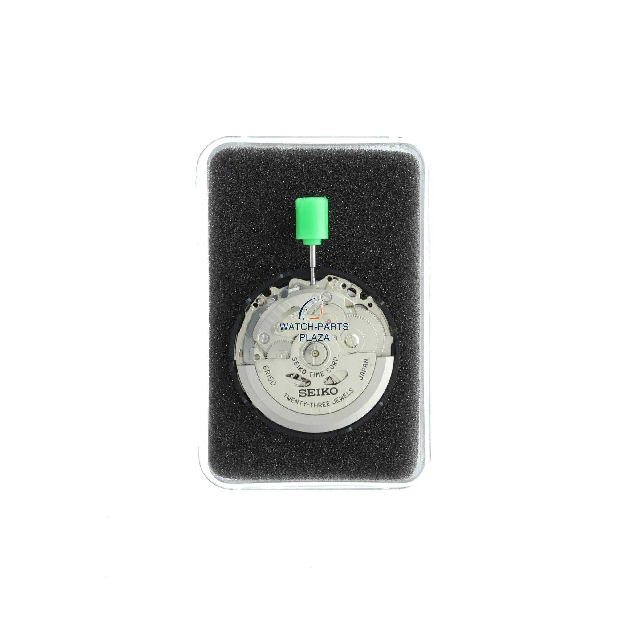 SEIKO 6R15D Movement 6R15 00G0 01K0 01D0 02X0 03R0 02S0 03W0 03X0 04G0 01H0 - Watch Plaza