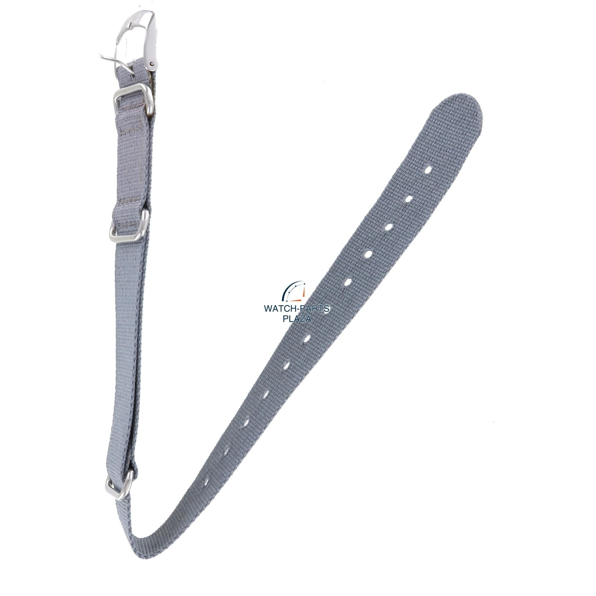 Seiko 7A28 7120 Watch Band 7A28 - 7120 Grey Textile 20 mm RAF Gen 1 - Watch Plaza