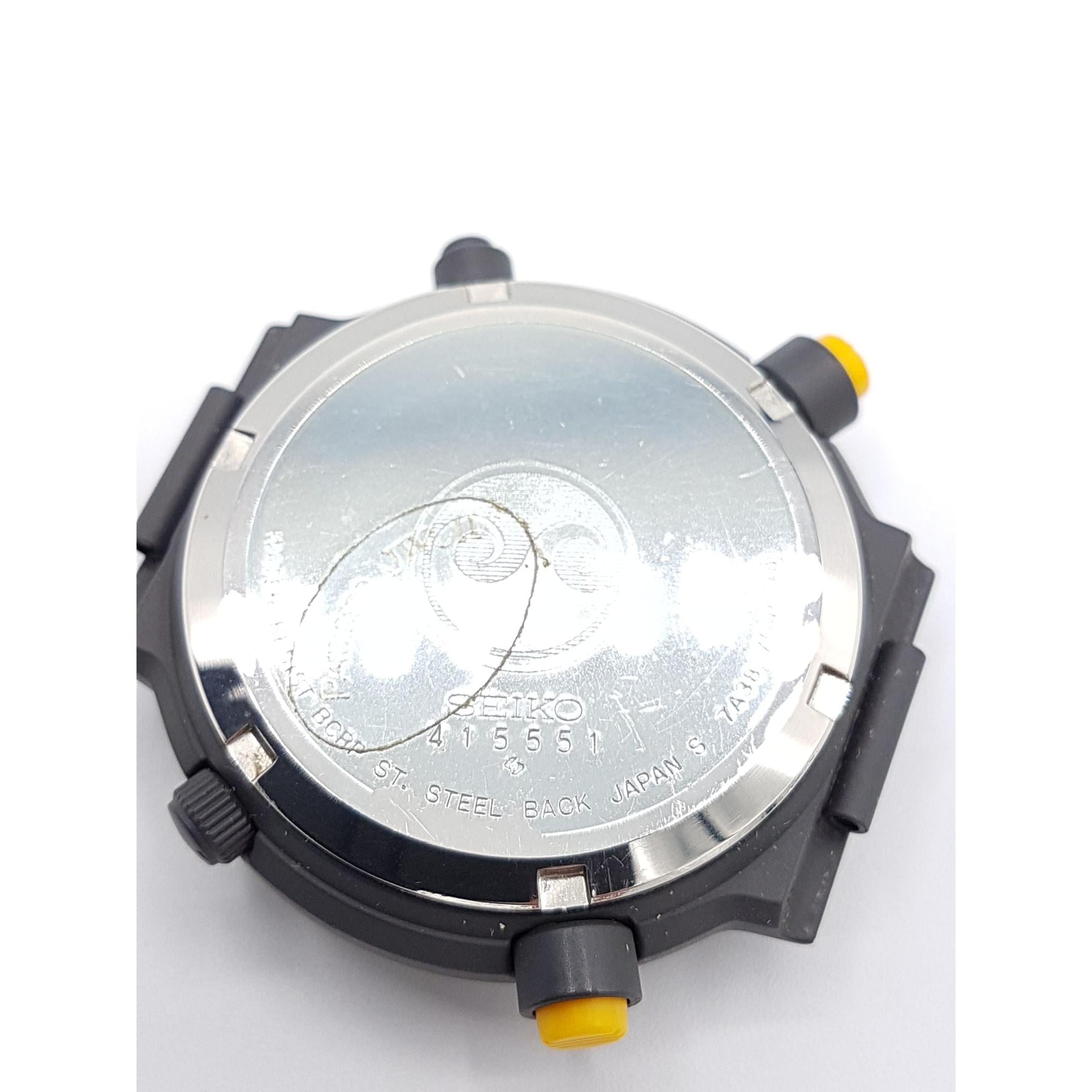 Seiko 7A38704B6B Watch Case 7A38 - 704B Giugiaro Design SQ Sports 100 - WatchPlaza