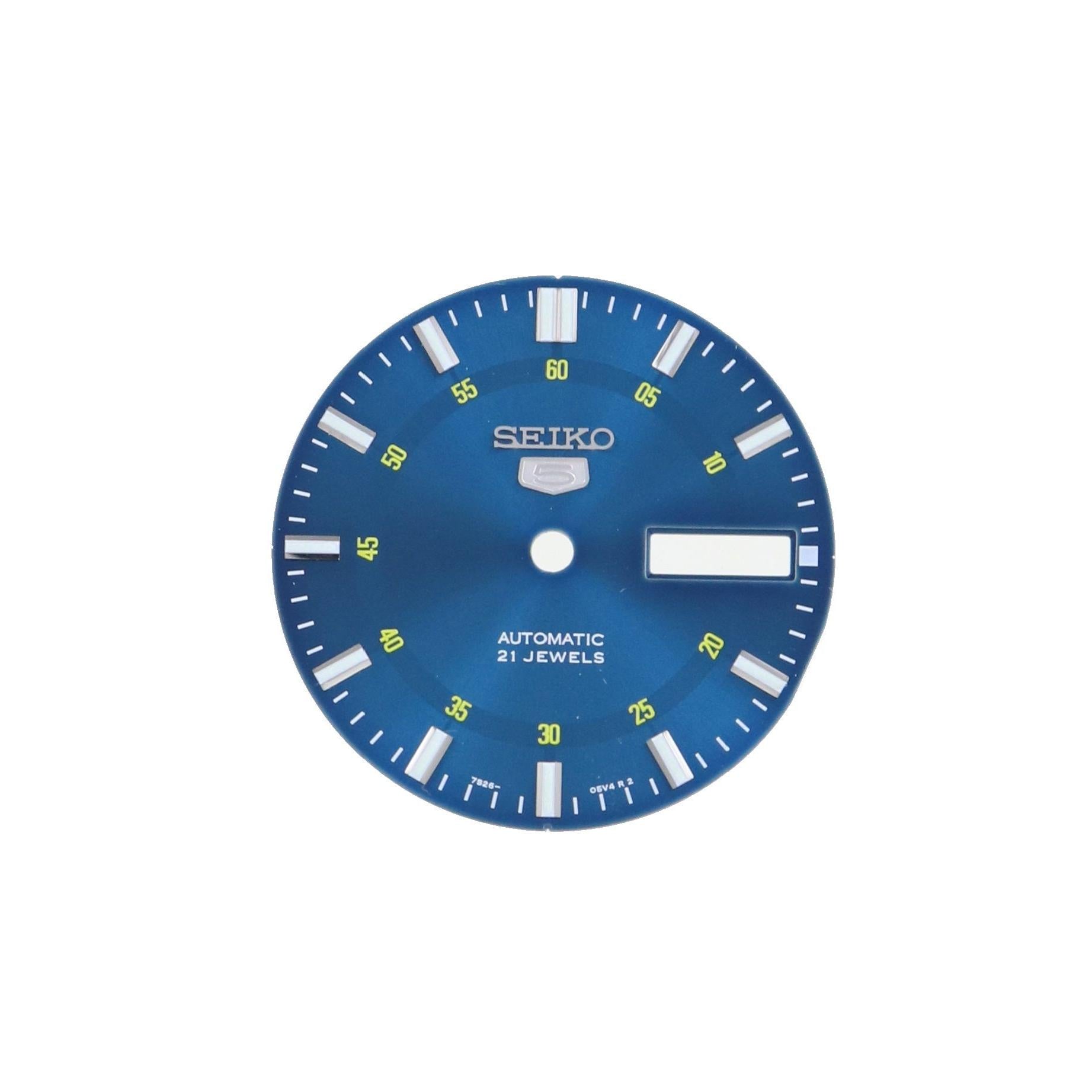 Seiko 7S2605V4XL13 Dial SNKN21K1 & SNK615K1 5 Sports - Watch Plaza