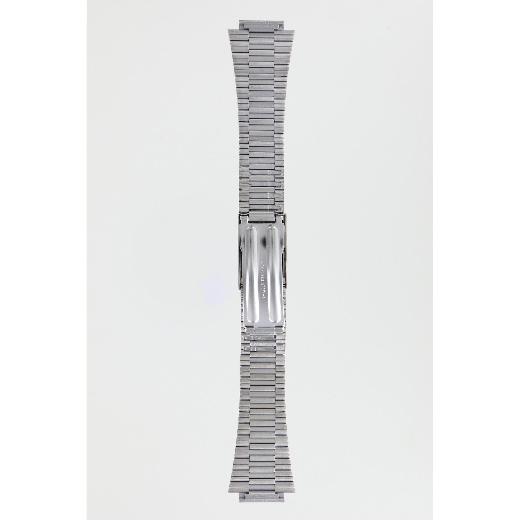 Seiko A965 - 4000 & A966 - 4010 Gloss Watch Band B1710S - Watch Plaza