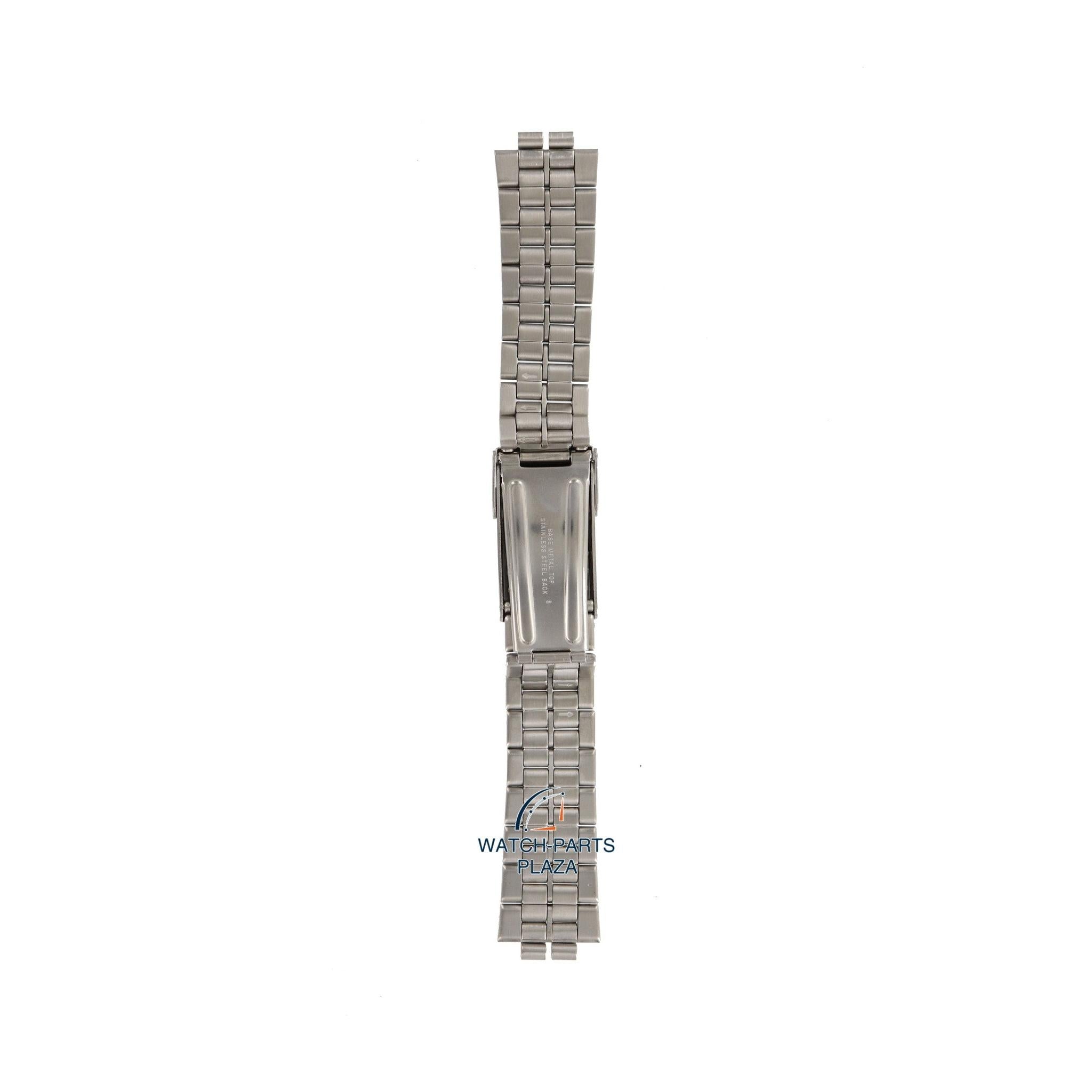 Seiko B1799S Watch band 6F24 Moonphase grey stainless steel 20 mm - Sports 150 - Watch Plaza