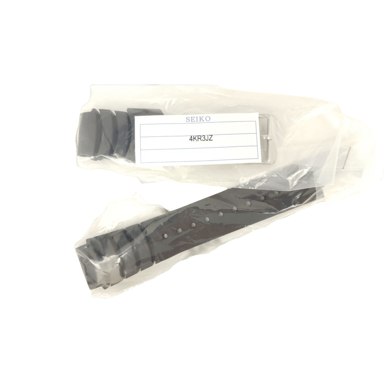 SEIKO KINETIC DIVER BLACK RUBBER WATCH BAND Z 20 mm SKA371 SHC061 STRAP SHC059 - Watch Plaza