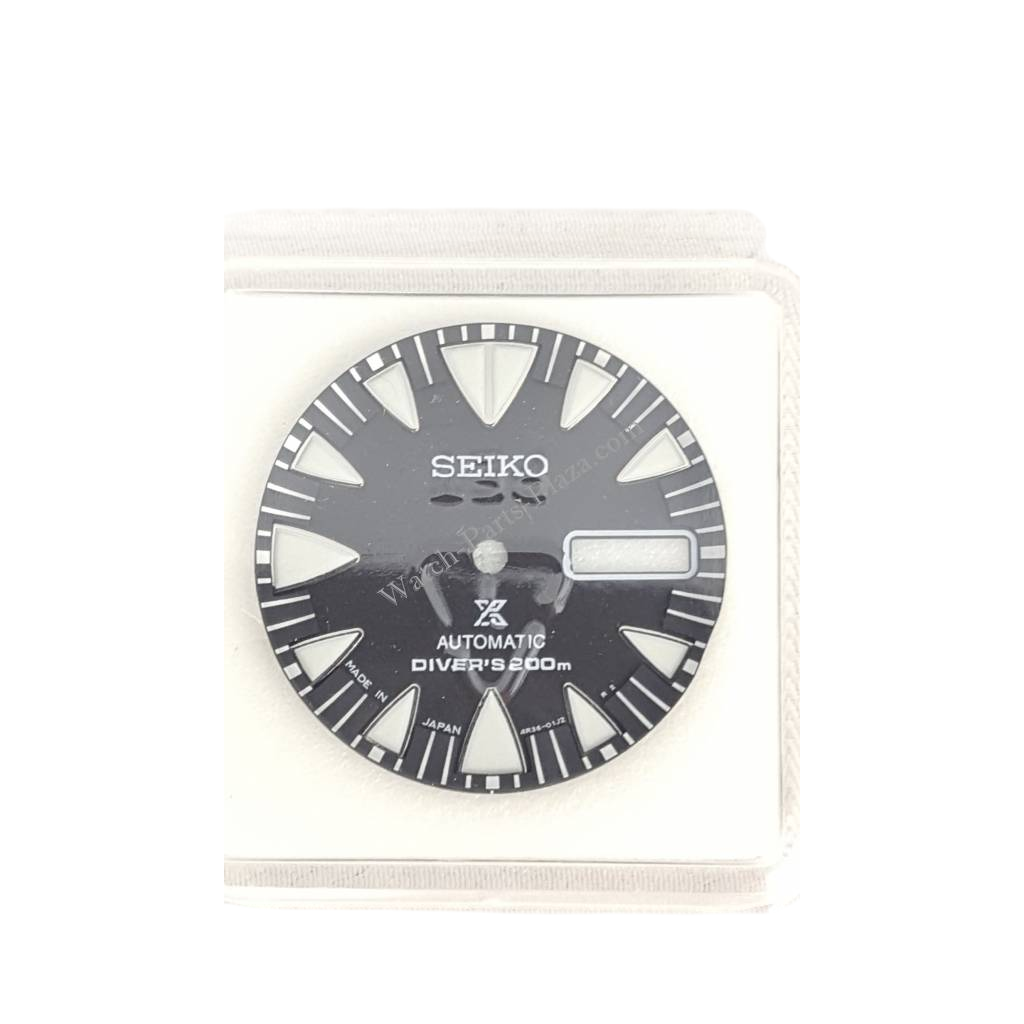 Seiko Monster SRP307 Dial Black 4R36 - 01J0 SRP307J1 SRP307J2 SRP307K1 SRP307K2 - Watch Plaza