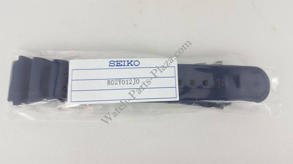 SEIKO Prospex PADI SRPA83K1 Blue Silicon Watch Band Z 22 mm R02Y012J0 - Watch Plaza