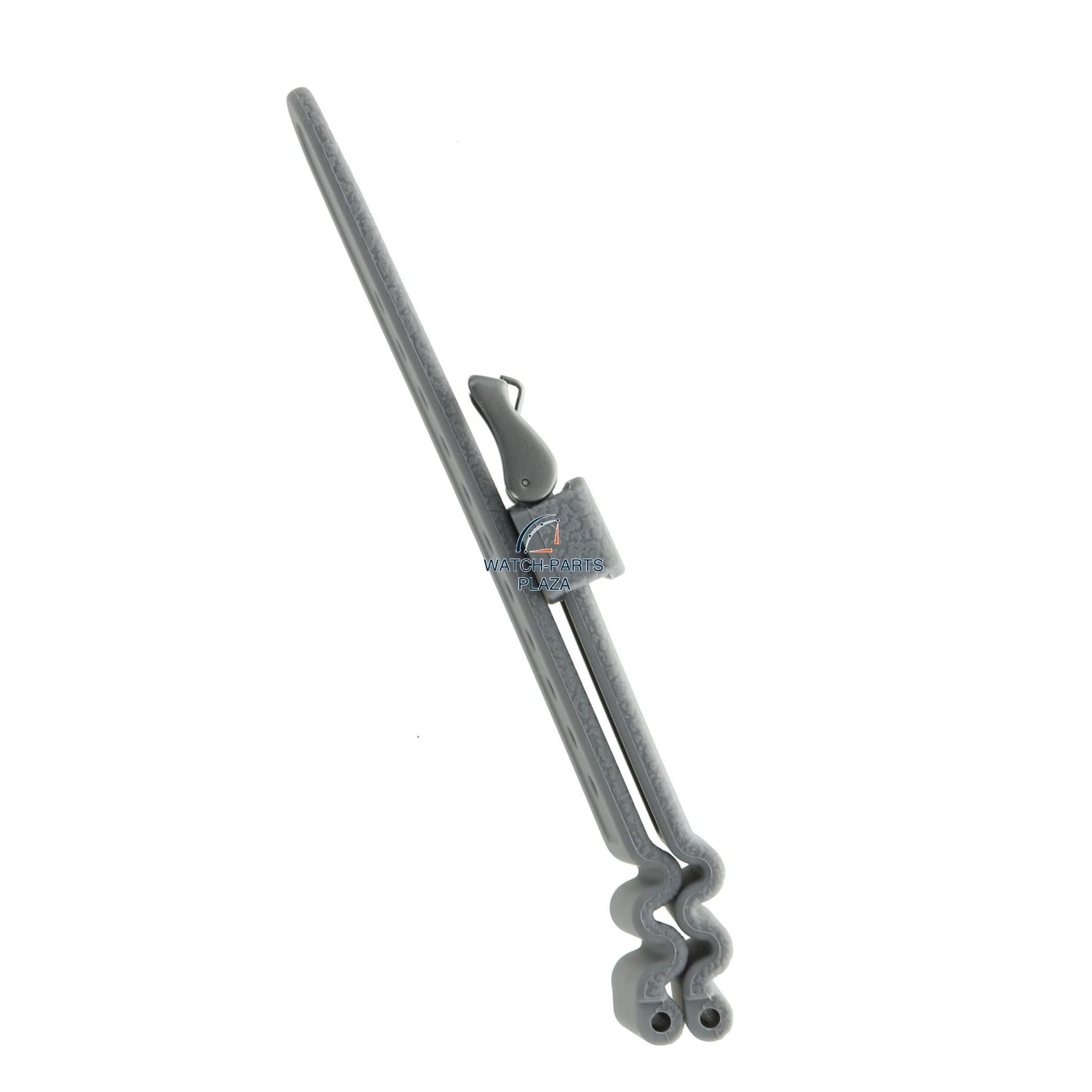 Seiko R040011N0 Watch band SNE537J1 & SNE537P1 grey rubber / silicone 22 mm - Prospex Solar - Watch Plaza