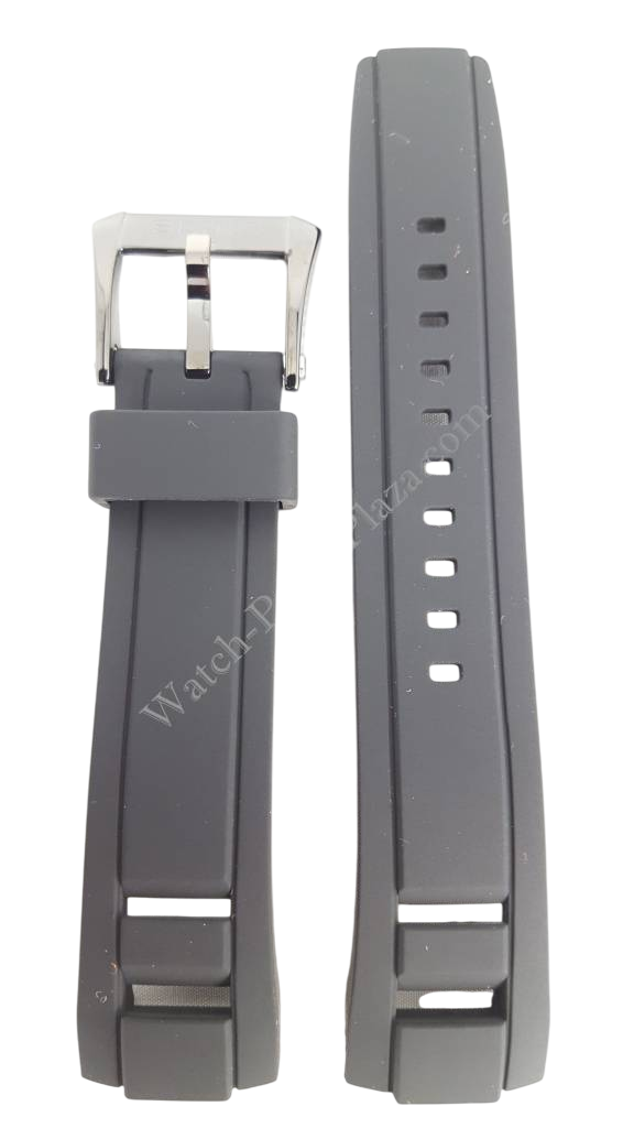 SEIKO SPC149P1 Black Silicon Watch Band 22 mm R02L011M0 Yachting Timer 7T84 - 0AE0 - Watch Plaza