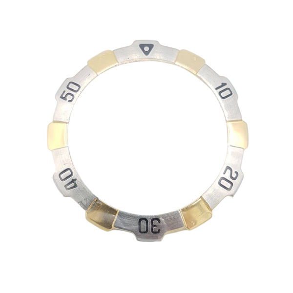 SEIKO SPORTS 150 7N43 GOLD ROTATING BEZEL 7N43 - 8020 ORIGINAL SGF056 SGF066 - Watch Plaza