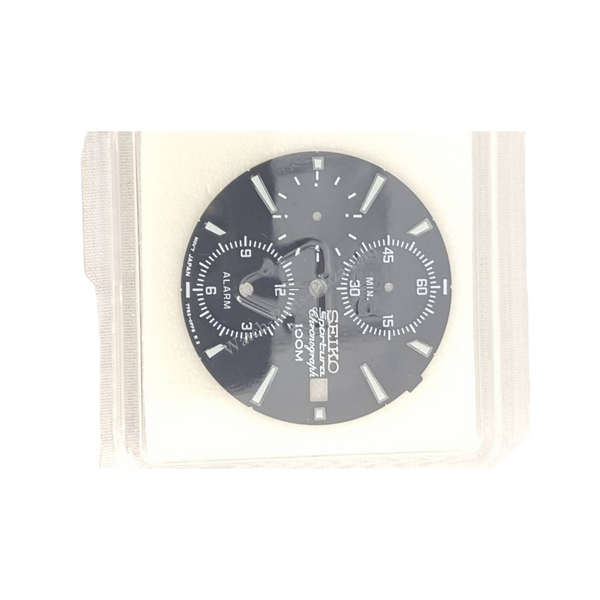 SEIKO SPORTURA CHRONOGRAPH BLACK DIAL SNA481P1 / SNA451P1 - 7T62 0ED0 - Watch Plaza