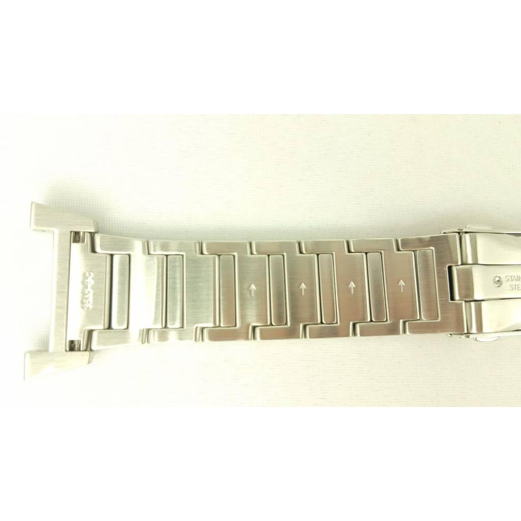 Seiko Sportura Retrograde Bracelet SPC001 / SNA749 / SNJ019 Stainless Steel Watch Band 7T82 - 0AA0 - Watch Plaza