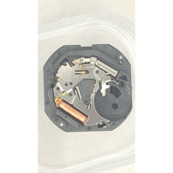 Seiko U7N3620 Quartz Movement 7N36 0AF0, 0AB0, 0AG0, 6A40 & 7A00 - Watch Plaza