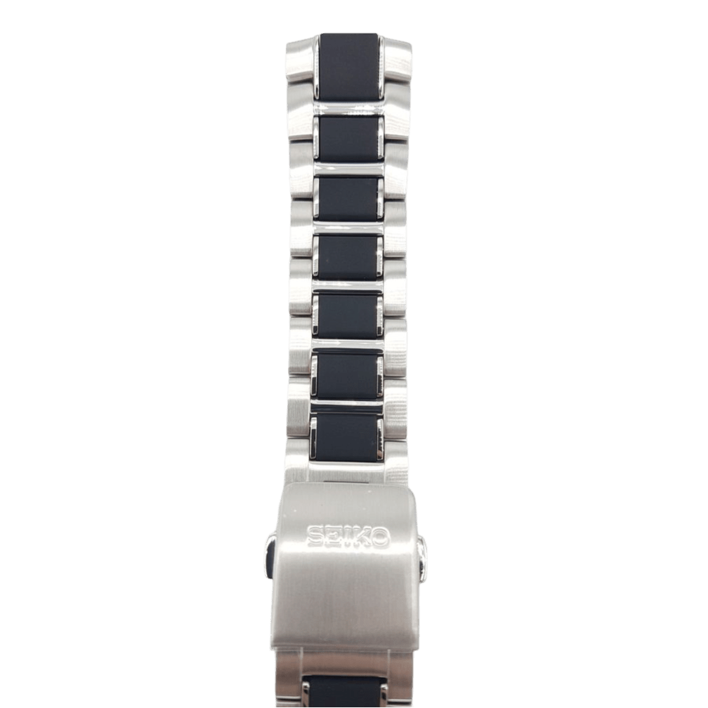 SEIKO VELATURA SNP119 YACHTING TIMER STEEL WATCH BAND SRX009 SPC145 SRH021 - Watch Plaza