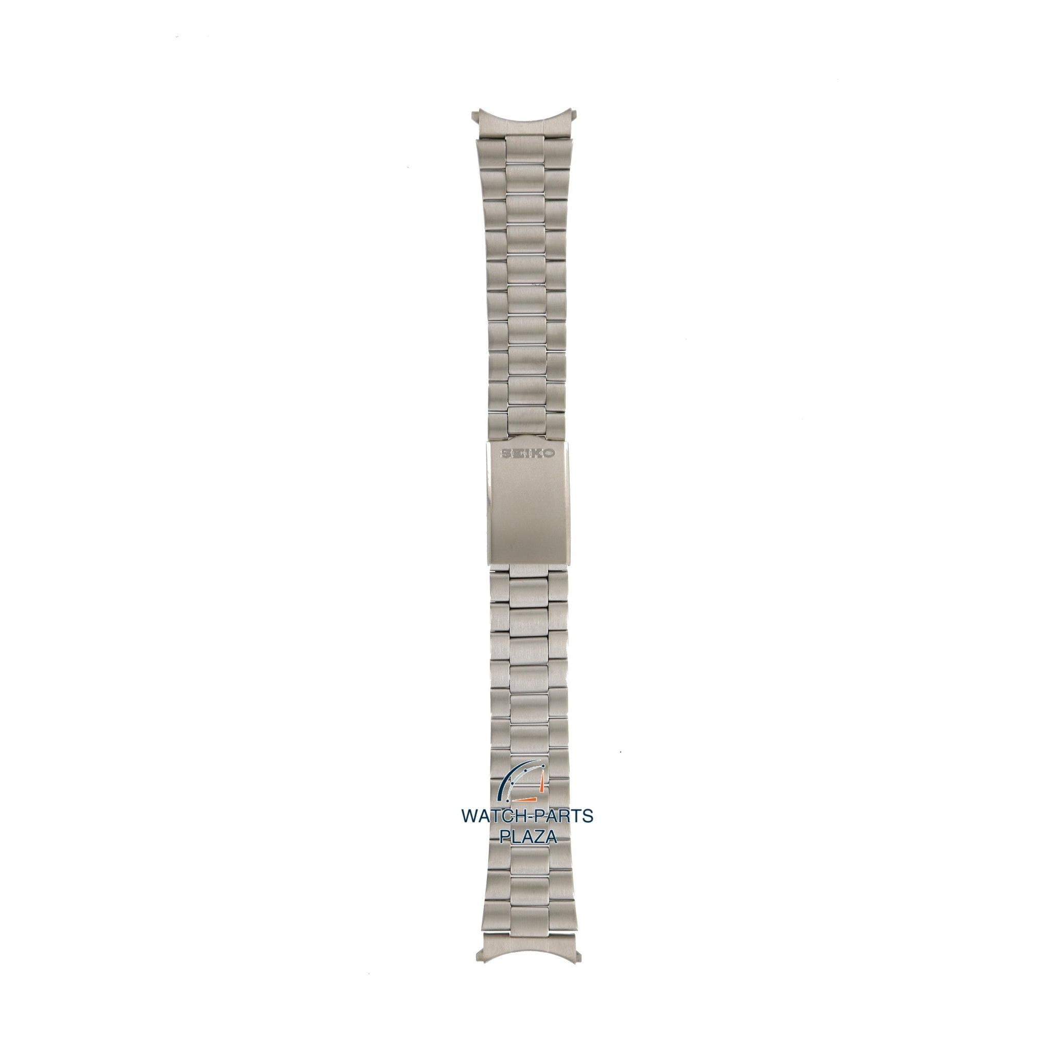 Seiko Z1400S Watch band 6319 8180 - SDR297 grey stainless steel 19 mm - 5 - Watch Plaza