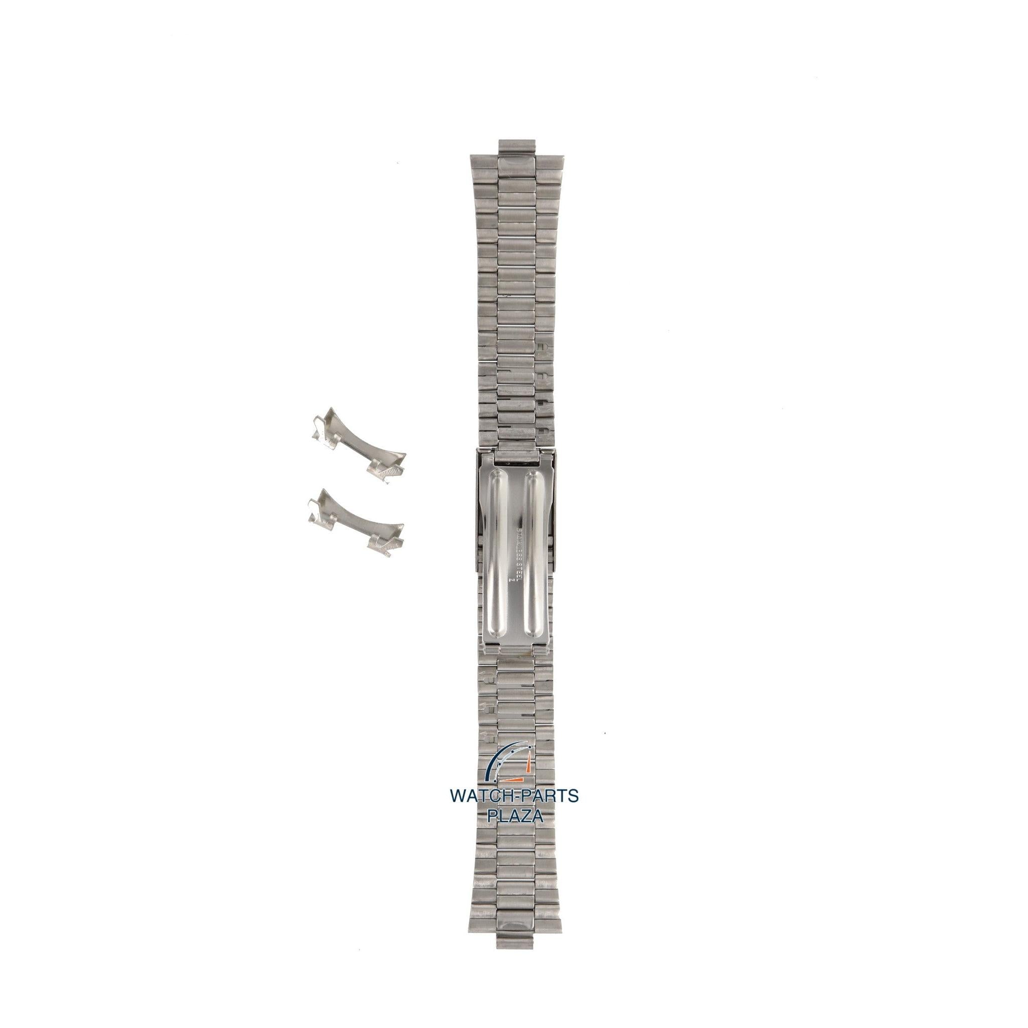 Seiko Z1400S Watch band 6319 8180 - SDR297 grey stainless steel 19 mm - 5 - Watch Plaza