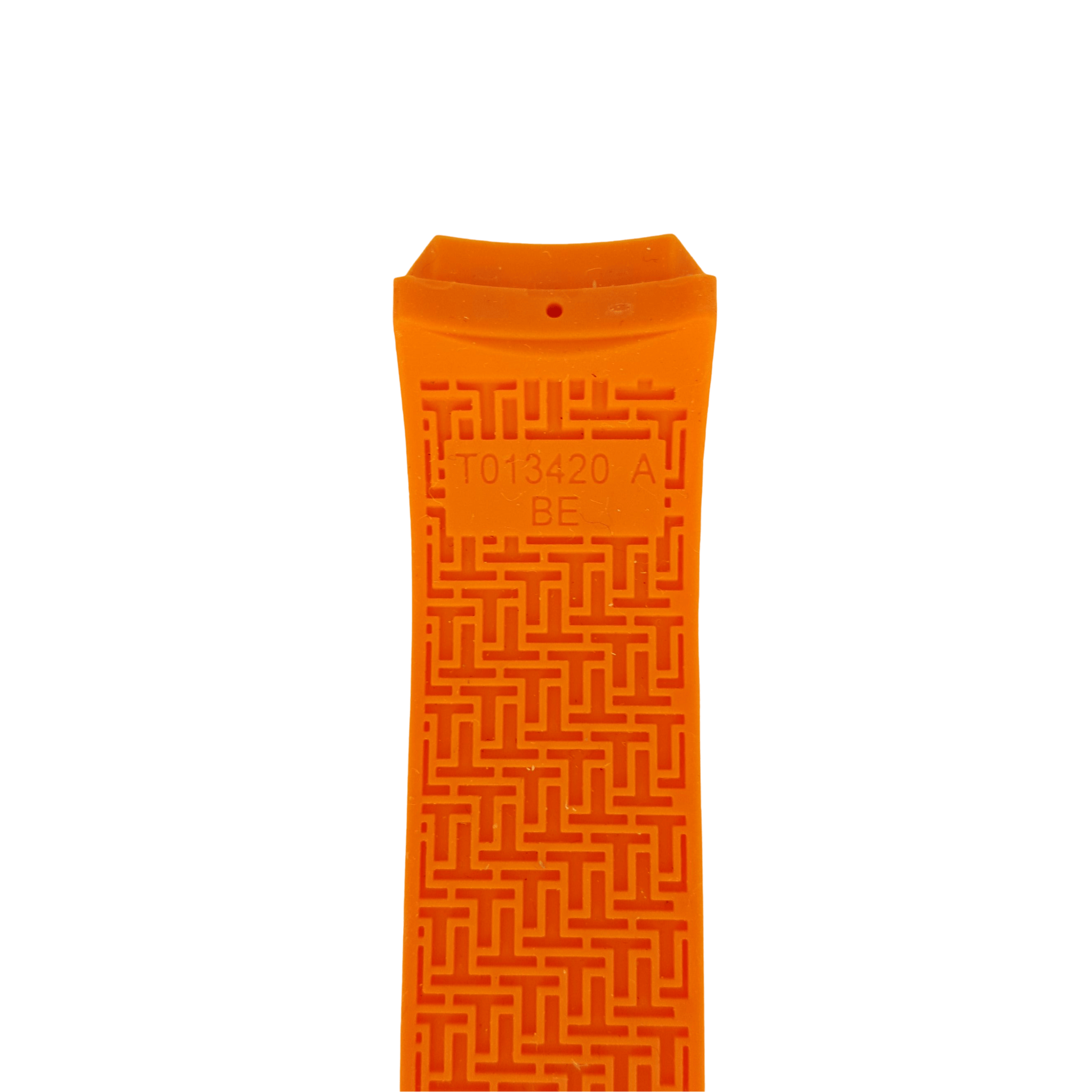 Tissot T - Touch II - T013420 & T047420 Watch Band T603026664 Orange Silicone 21 mm T - Touch - Watch Plaza